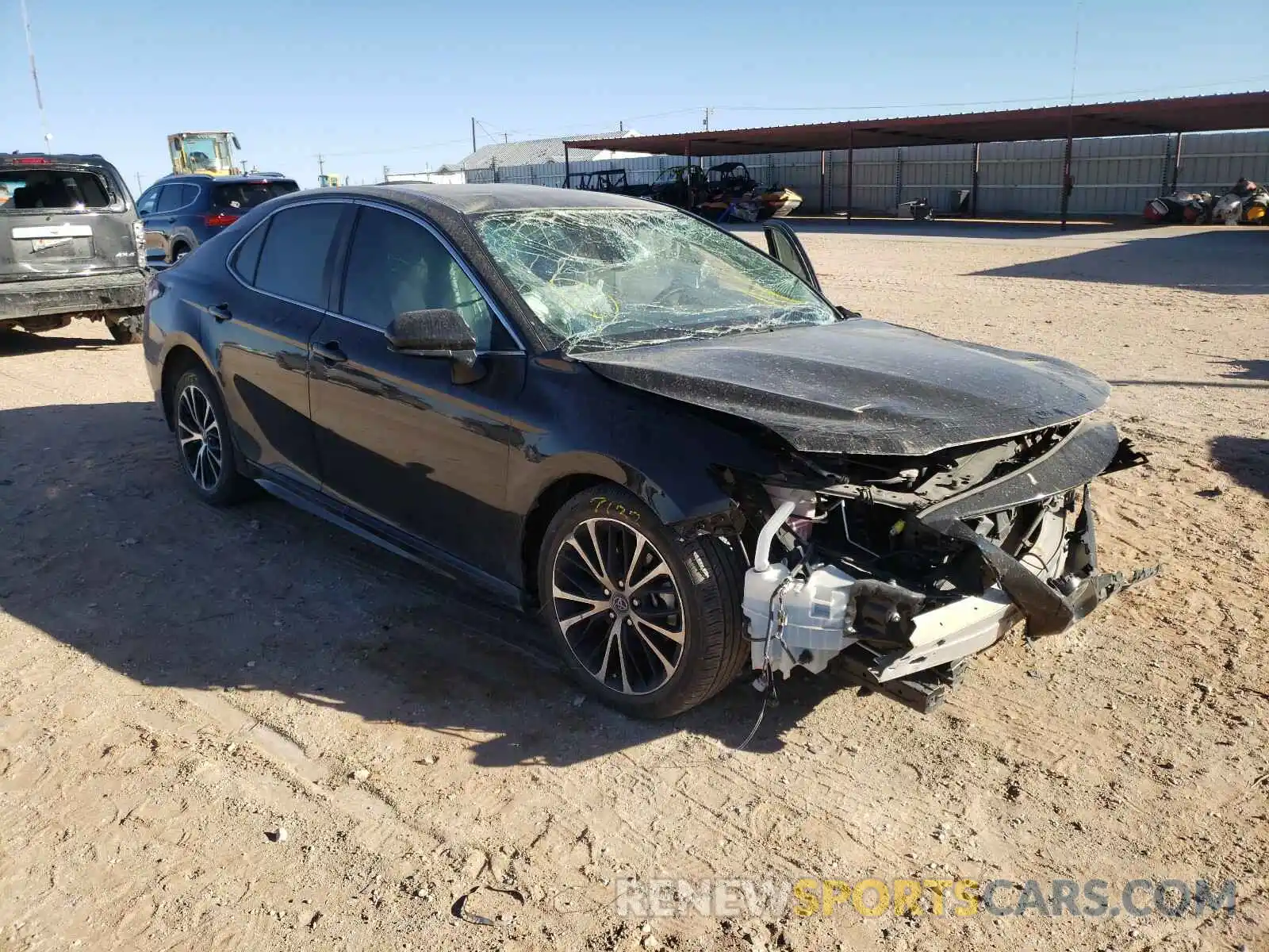 1 Photograph of a damaged car 4T1B11HK4KU765401 TOYOTA CAMRY 2019