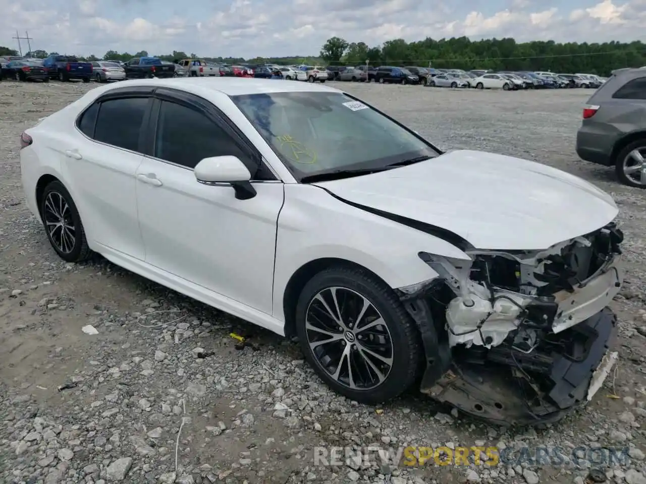 1 Photograph of a damaged car 4T1B11HK4KU766354 TOYOTA CAMRY 2019