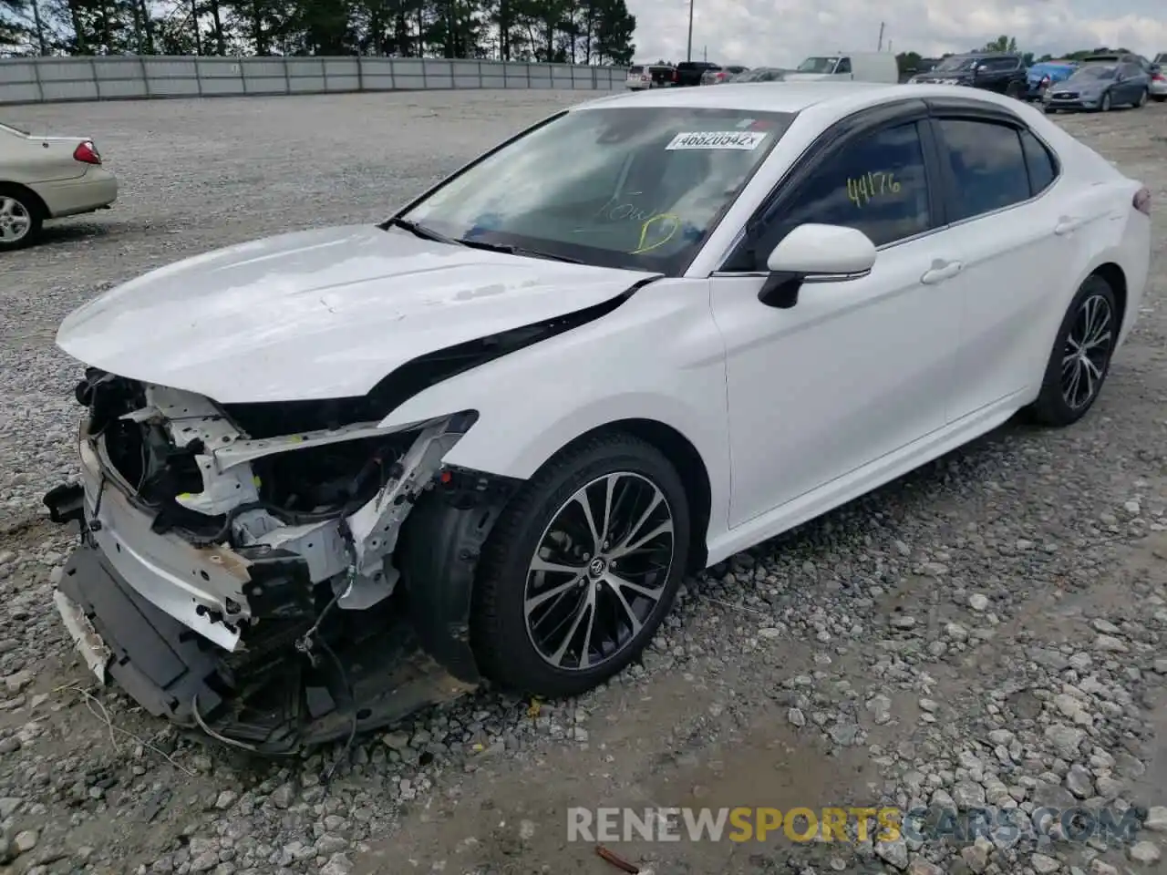 2 Photograph of a damaged car 4T1B11HK4KU766354 TOYOTA CAMRY 2019