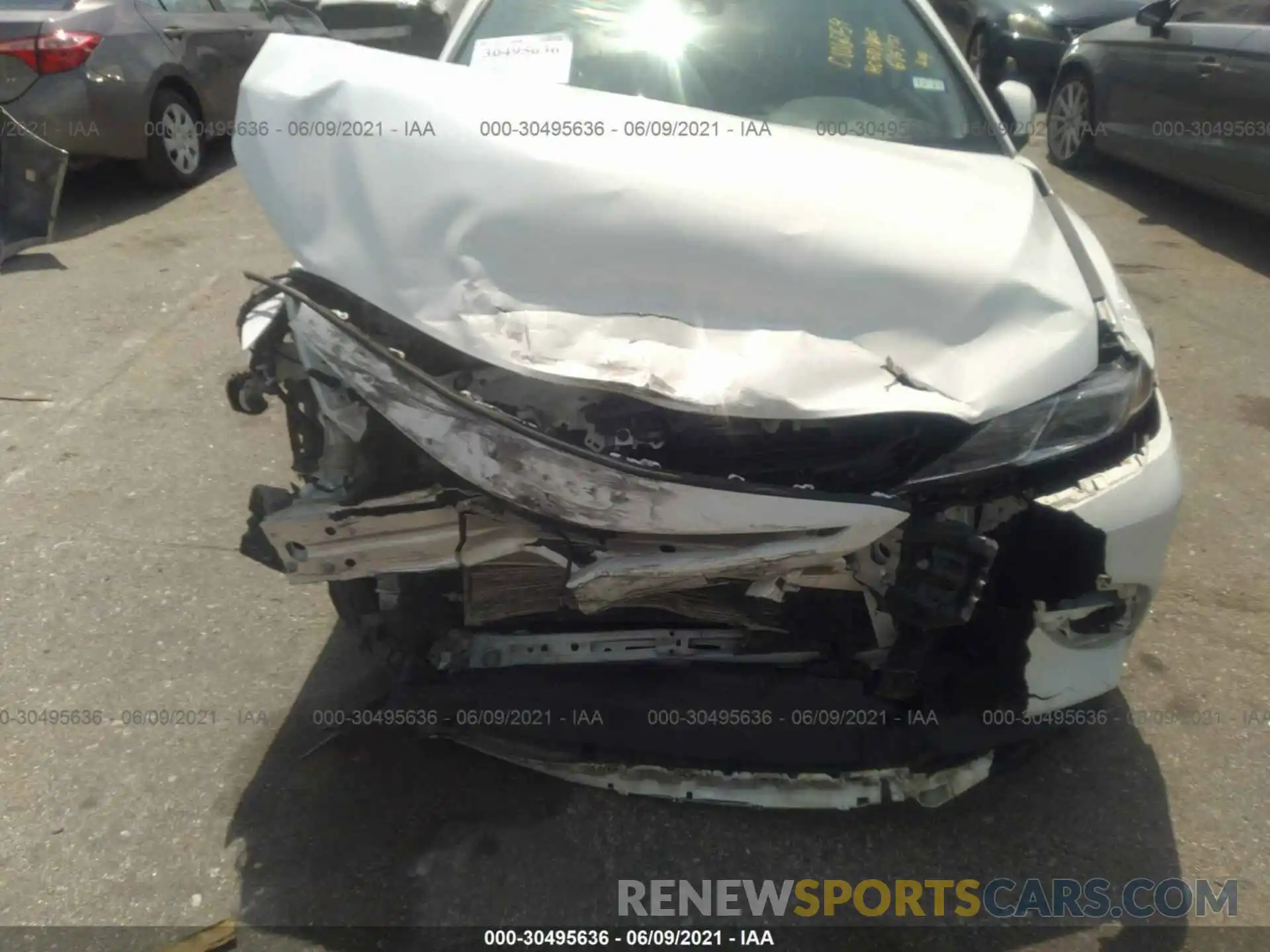 6 Photograph of a damaged car 4T1B11HK4KU766953 TOYOTA CAMRY 2019