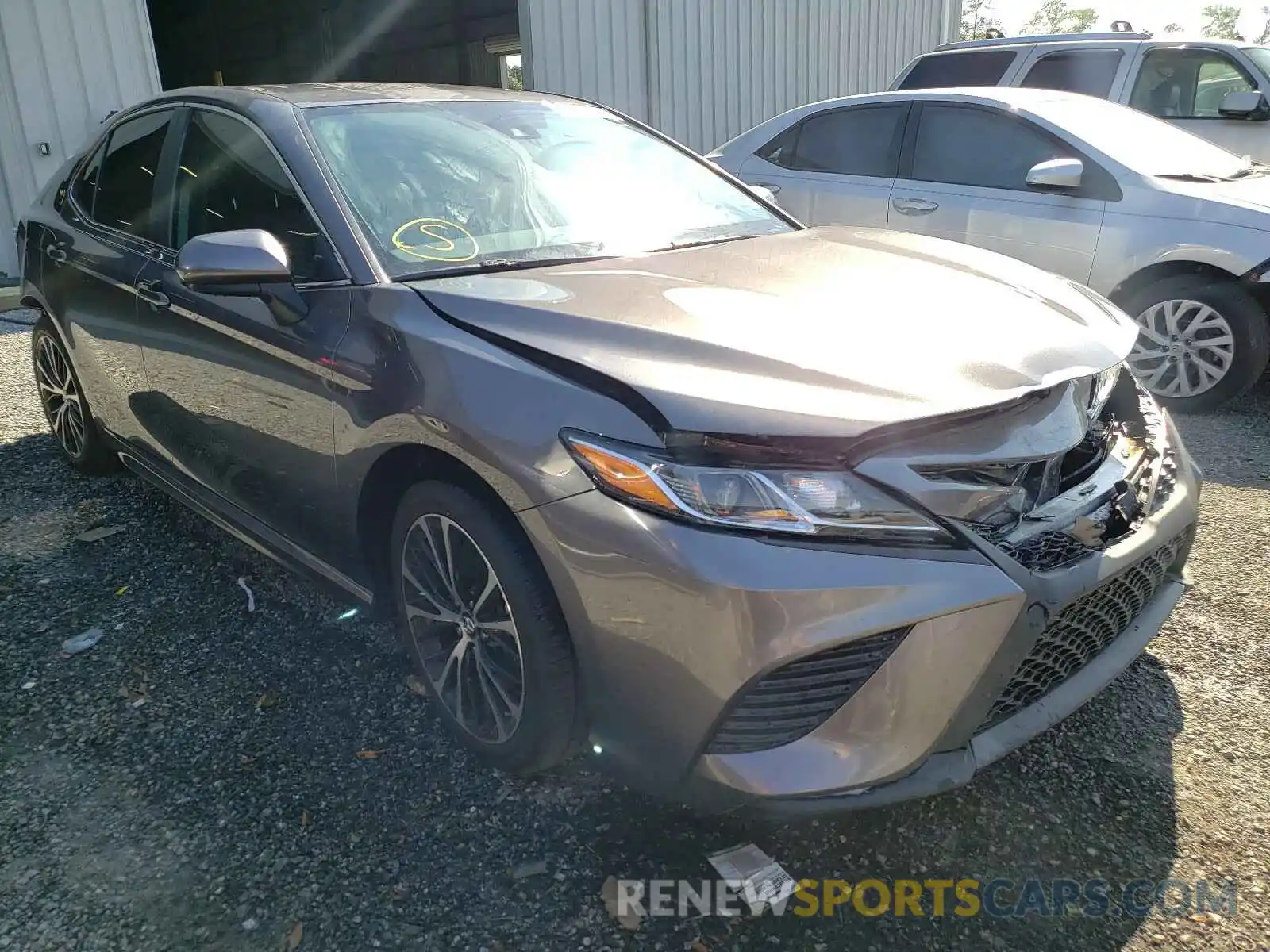 1 Photograph of a damaged car 4T1B11HK4KU767309 TOYOTA CAMRY 2019