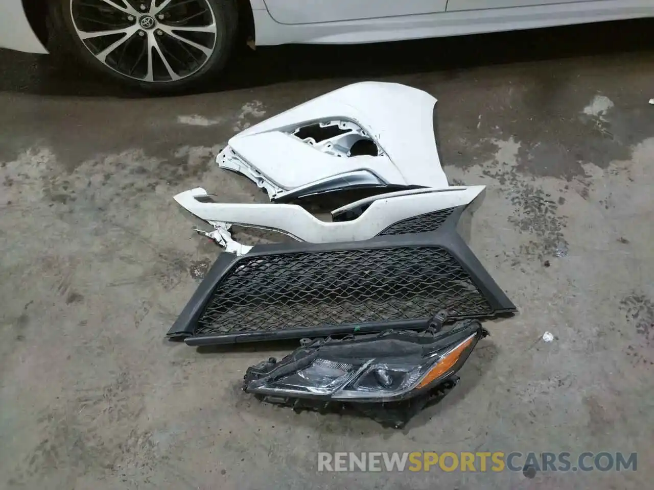 9 Photograph of a damaged car 4T1B11HK4KU768332 TOYOTA CAMRY 2019