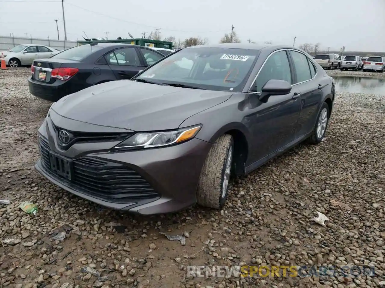 2 Photograph of a damaged car 4T1B11HK4KU769044 TOYOTA CAMRY 2019