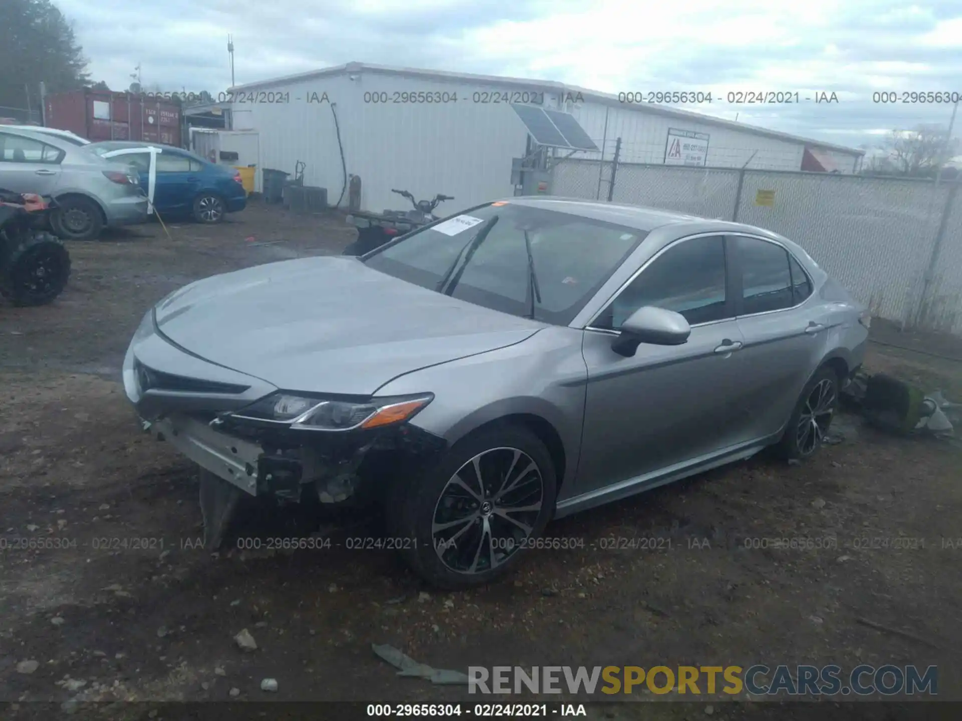 2 Photograph of a damaged car 4T1B11HK4KU769724 TOYOTA CAMRY 2019