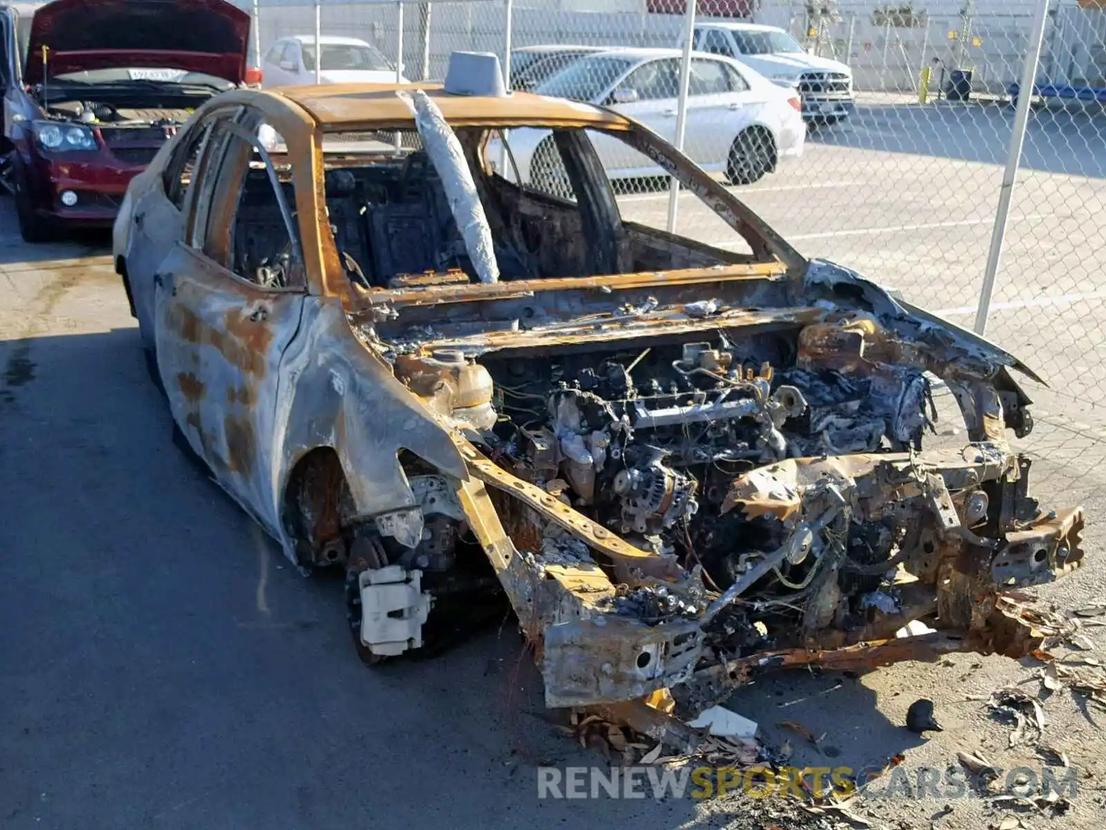 1 Photograph of a damaged car 4T1B11HK4KU770016 TOYOTA CAMRY 2019