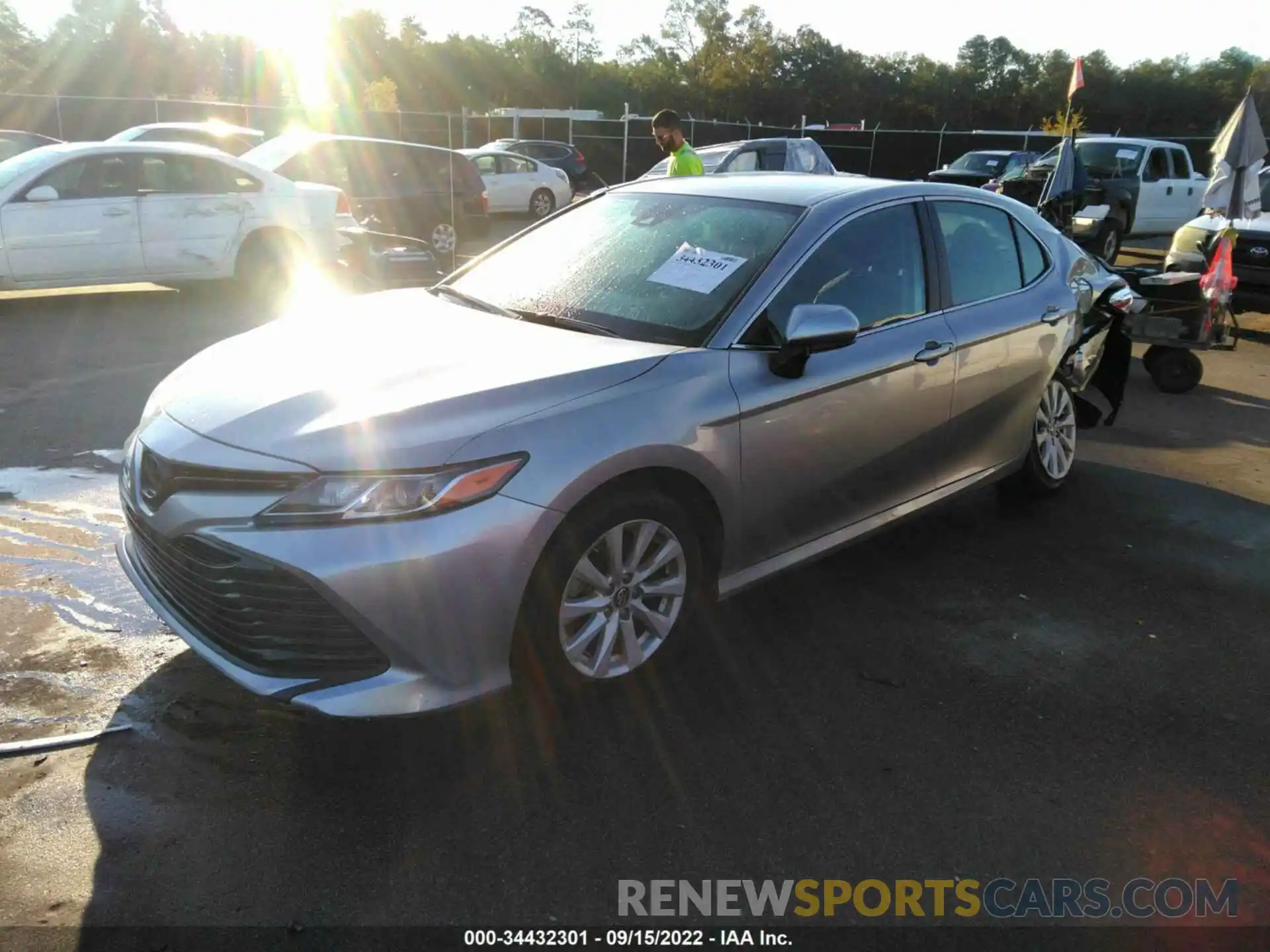 2 Photograph of a damaged car 4T1B11HK4KU770677 TOYOTA CAMRY 2019