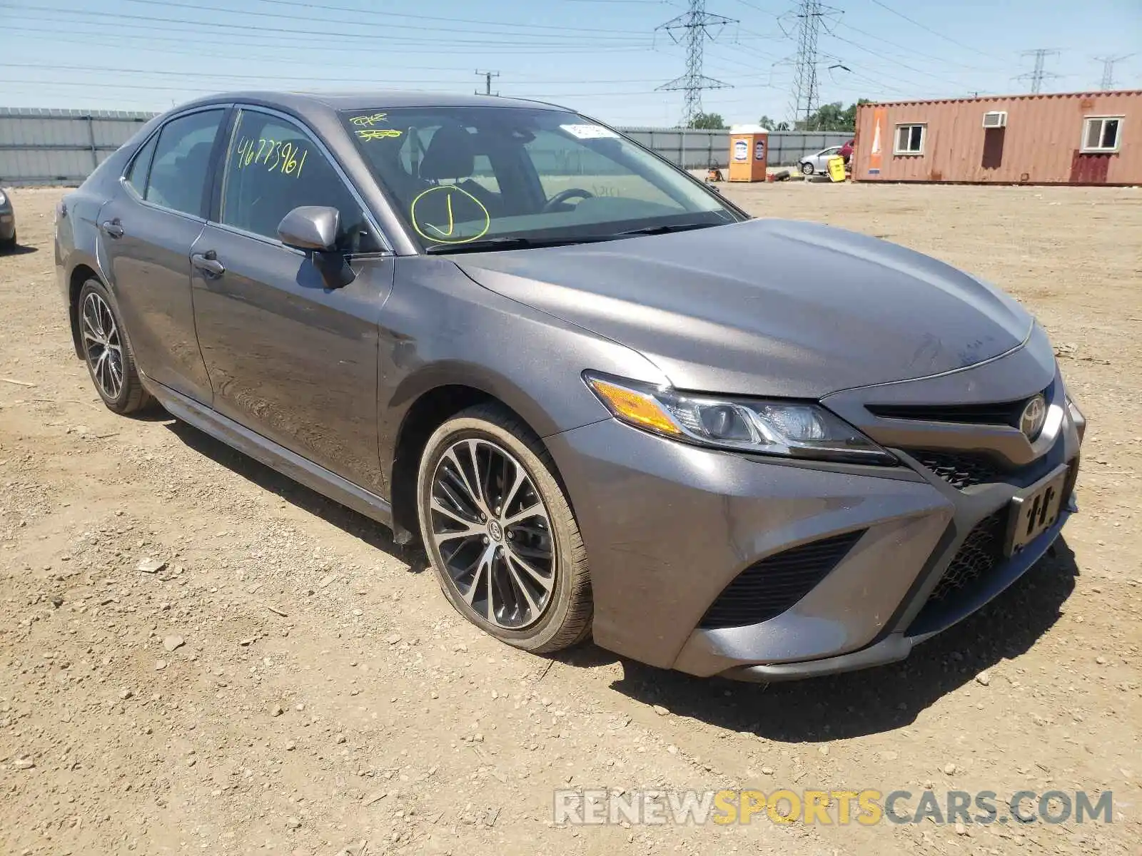 1 Photograph of a damaged car 4T1B11HK4KU771022 TOYOTA CAMRY 2019