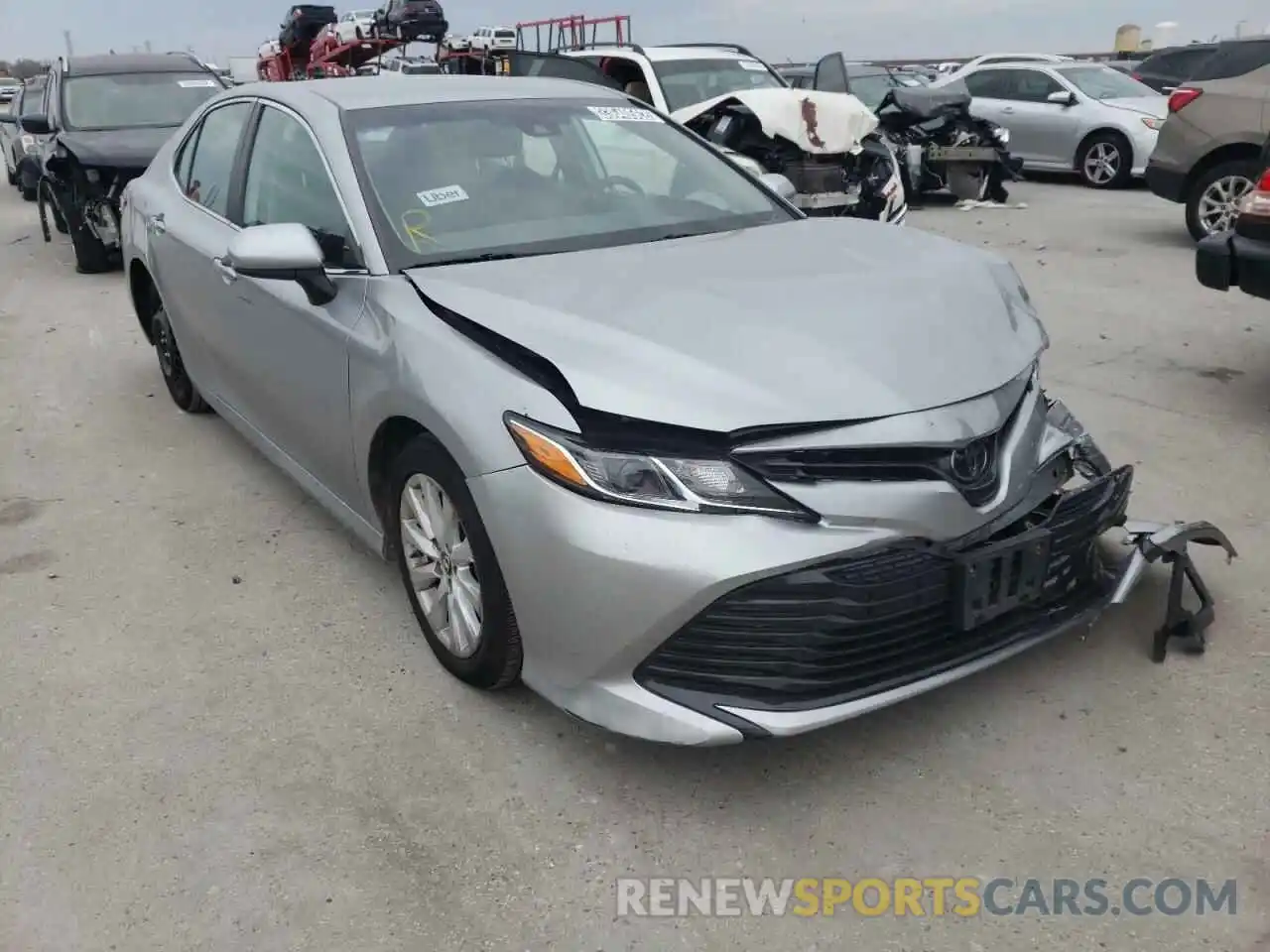 1 Photograph of a damaged car 4T1B11HK4KU771277 TOYOTA CAMRY 2019