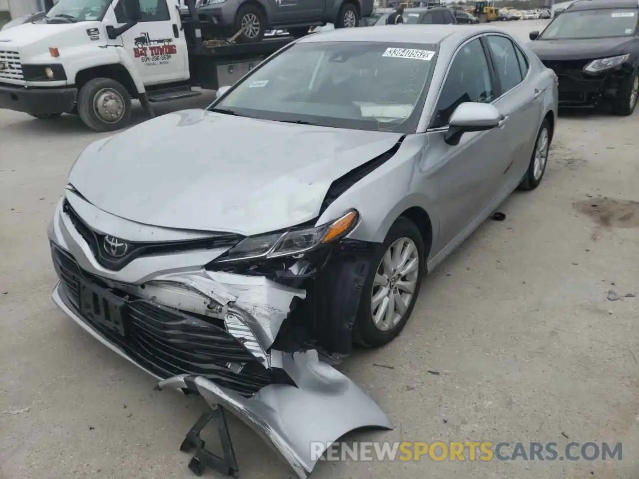 2 Photograph of a damaged car 4T1B11HK4KU771277 TOYOTA CAMRY 2019