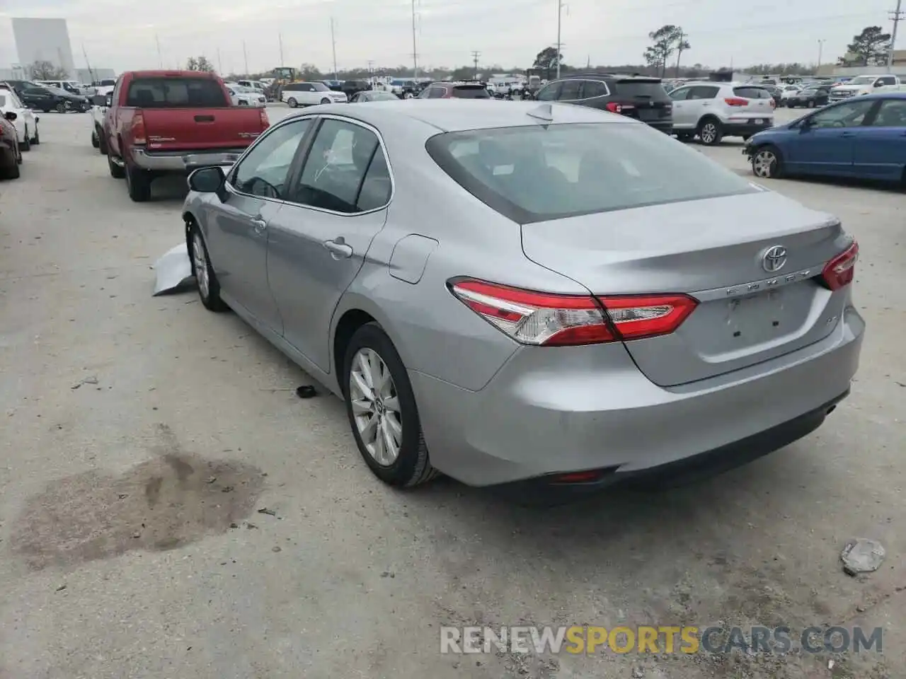 3 Photograph of a damaged car 4T1B11HK4KU771277 TOYOTA CAMRY 2019