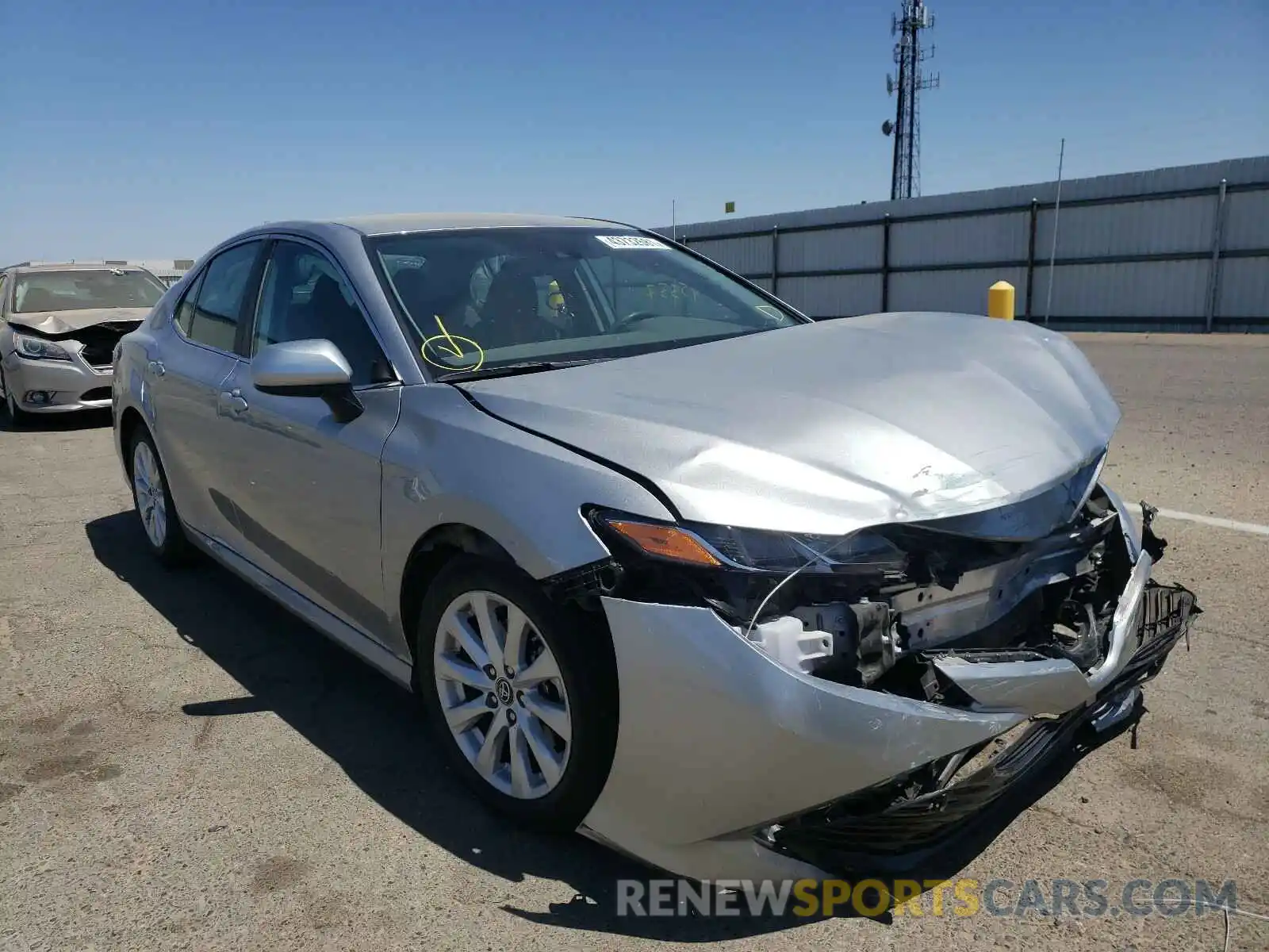 1 Photograph of a damaged car 4T1B11HK4KU771327 TOYOTA CAMRY 2019