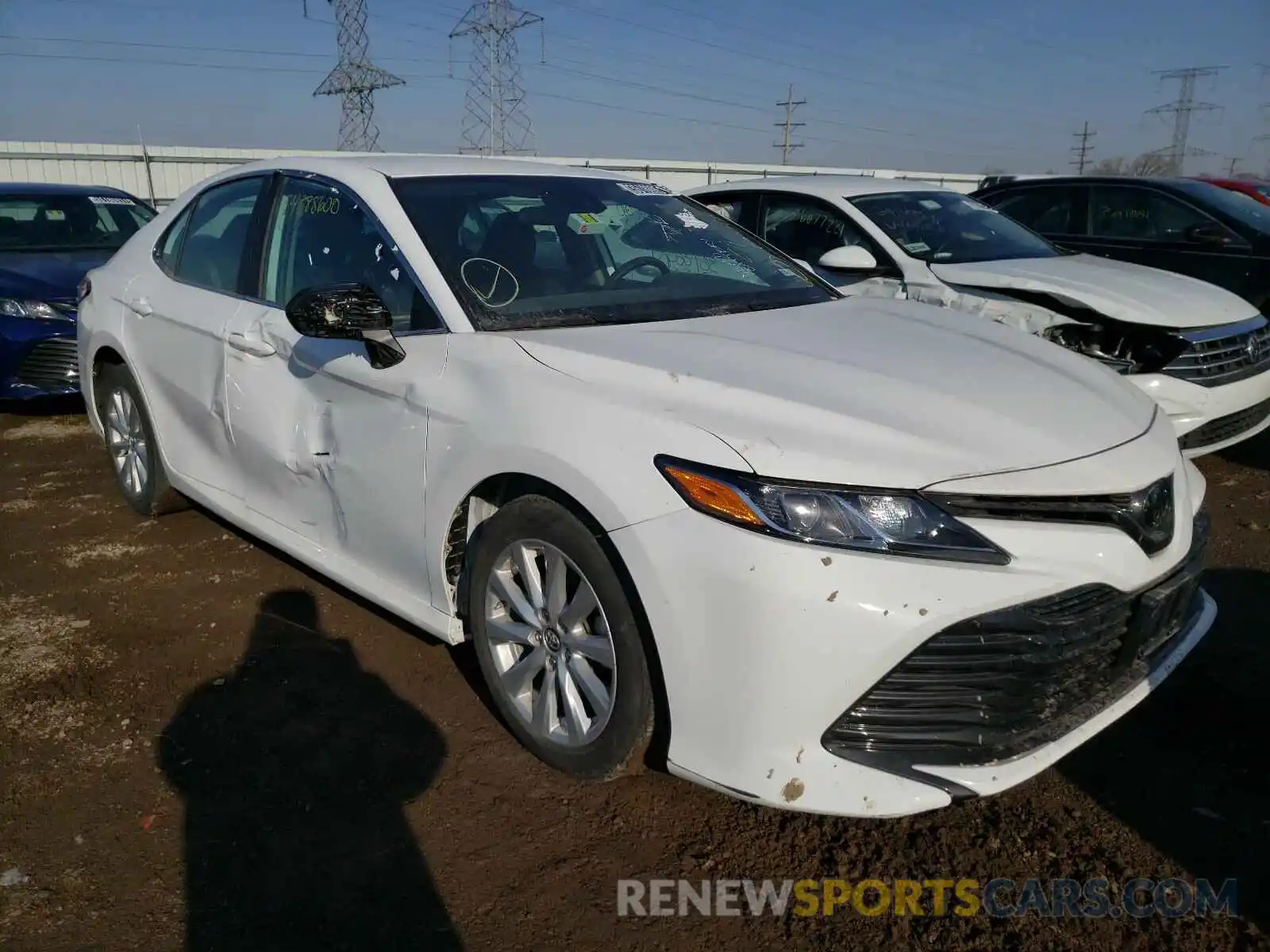 1 Photograph of a damaged car 4T1B11HK4KU771540 TOYOTA CAMRY 2019