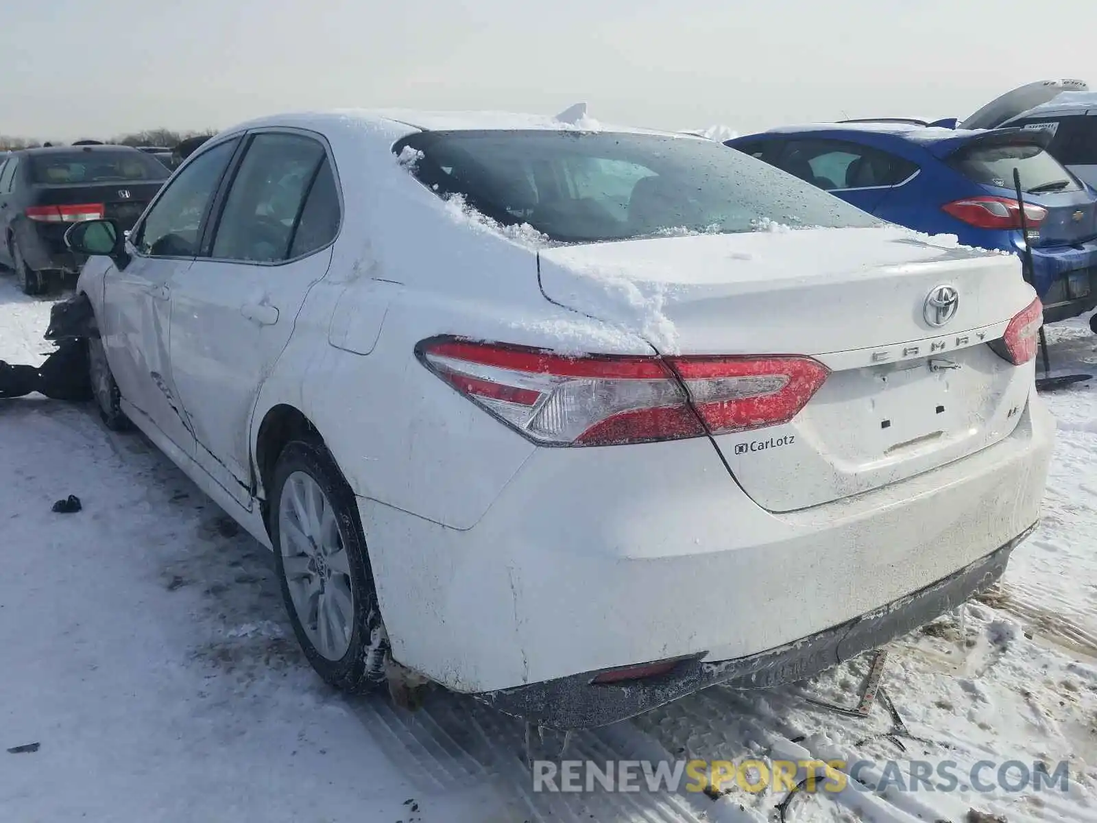 3 Photograph of a damaged car 4T1B11HK4KU771733 TOYOTA CAMRY 2019