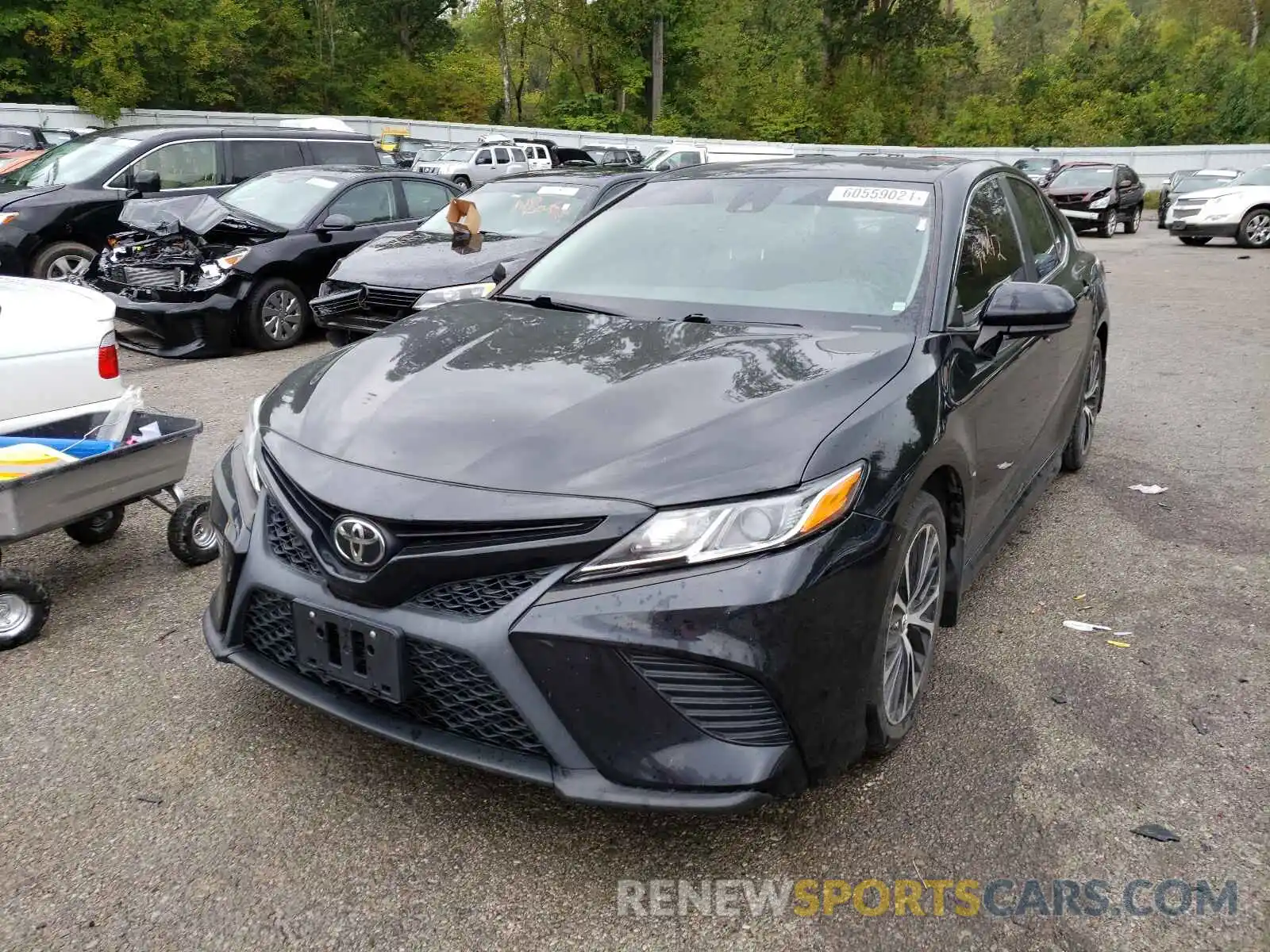 2 Photograph of a damaged car 4T1B11HK4KU772249 TOYOTA CAMRY 2019