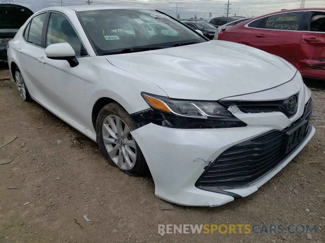 1 Photograph of a damaged car 4T1B11HK4KU773837 TOYOTA CAMRY 2019