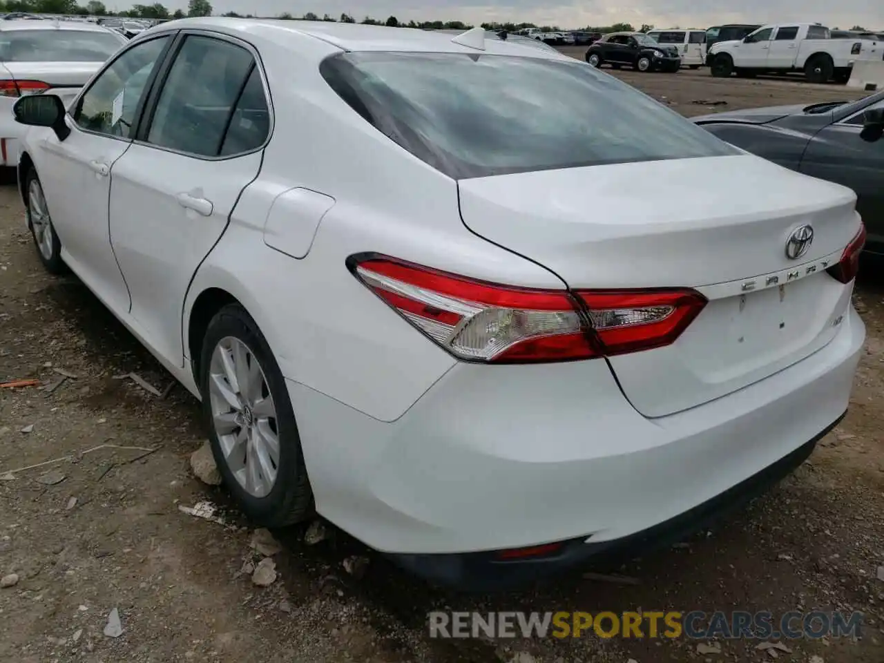 3 Photograph of a damaged car 4T1B11HK4KU773837 TOYOTA CAMRY 2019