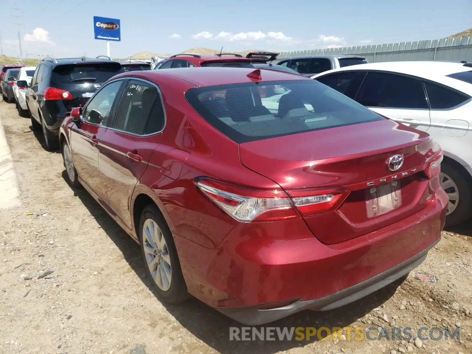 3 Photograph of a damaged car 4T1B11HK4KU774387 TOYOTA CAMRY 2019