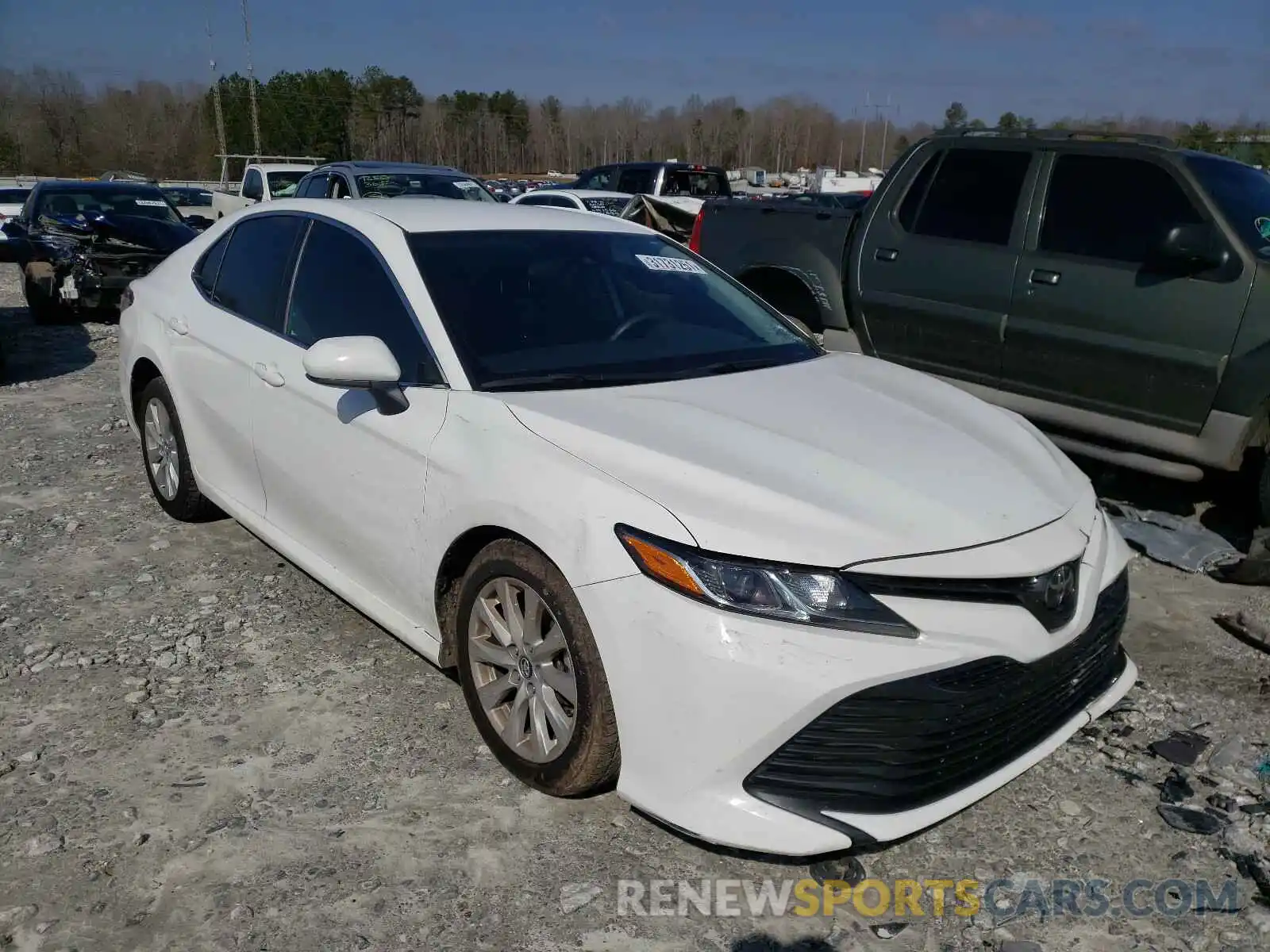 1 Photograph of a damaged car 4T1B11HK4KU774437 TOYOTA CAMRY 2019