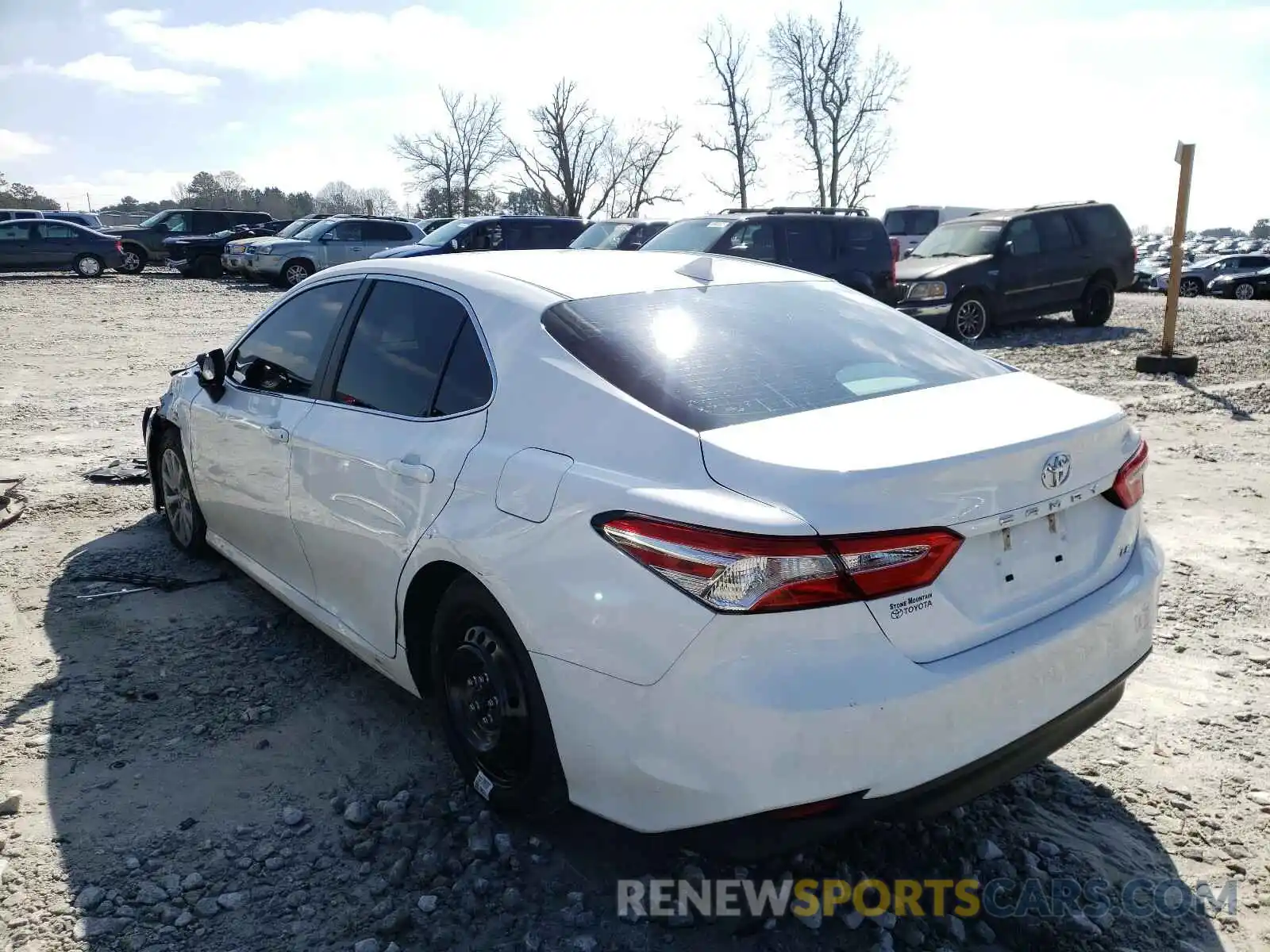 3 Photograph of a damaged car 4T1B11HK4KU774437 TOYOTA CAMRY 2019