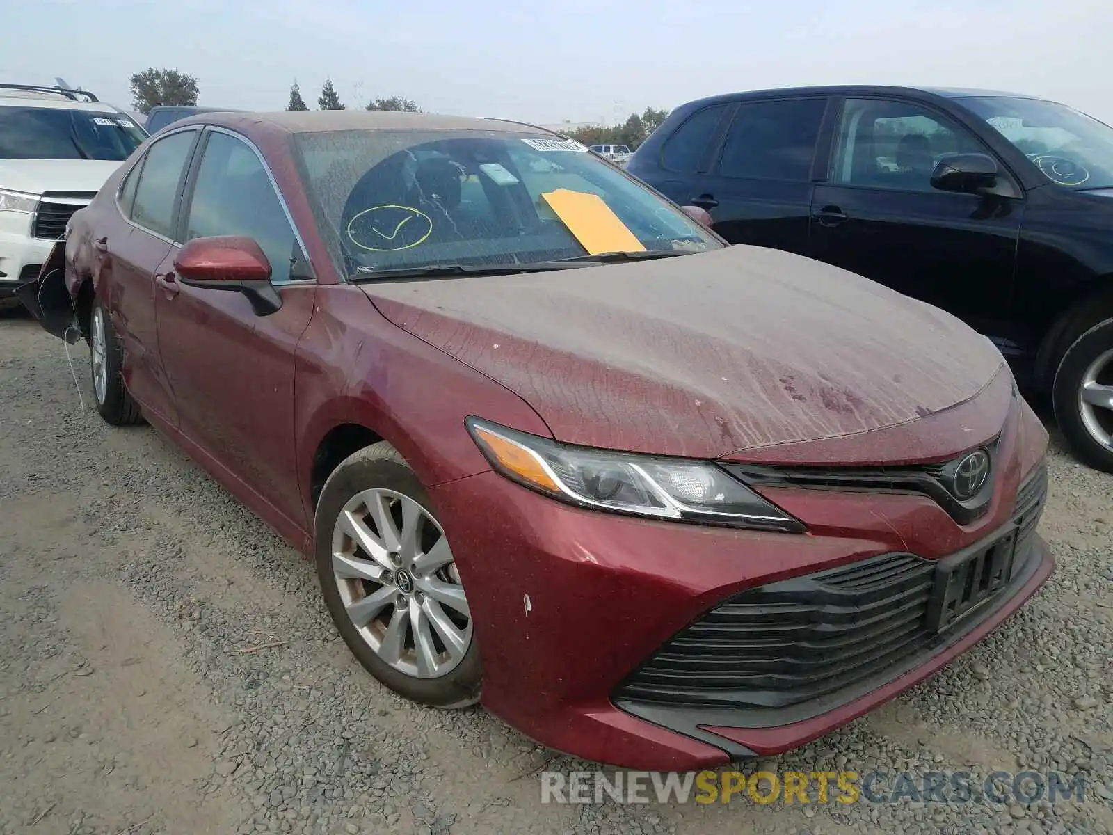 1 Photograph of a damaged car 4T1B11HK4KU774986 TOYOTA CAMRY 2019