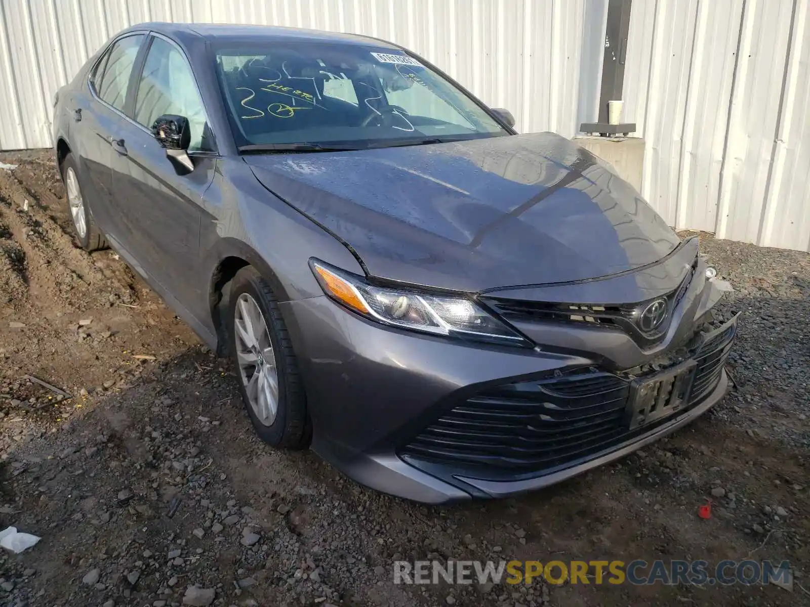 1 Photograph of a damaged car 4T1B11HK4KU775247 TOYOTA CAMRY 2019