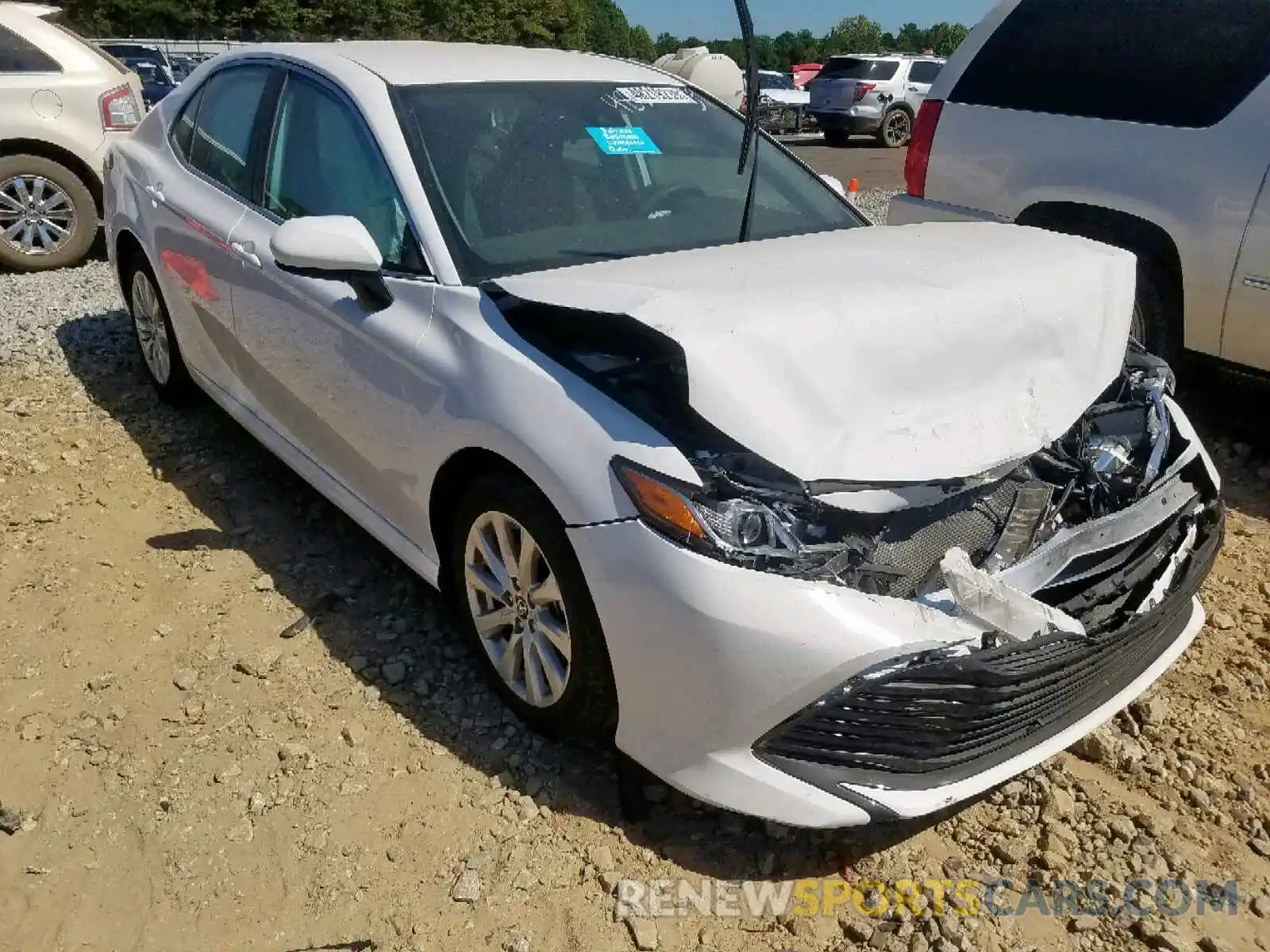 1 Photograph of a damaged car 4T1B11HK4KU775653 TOYOTA CAMRY 2019