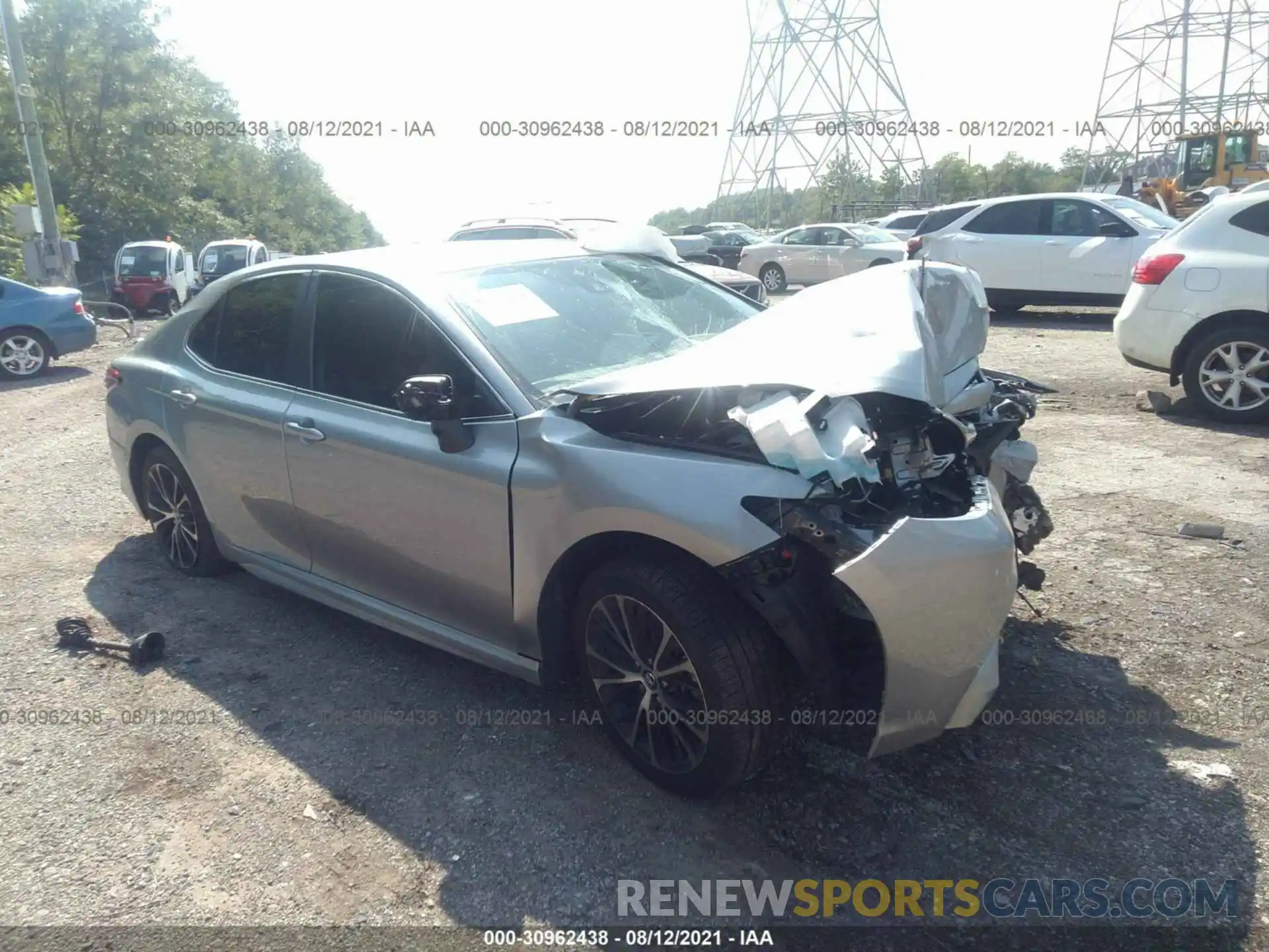 1 Photograph of a damaged car 4T1B11HK4KU775734 TOYOTA CAMRY 2019