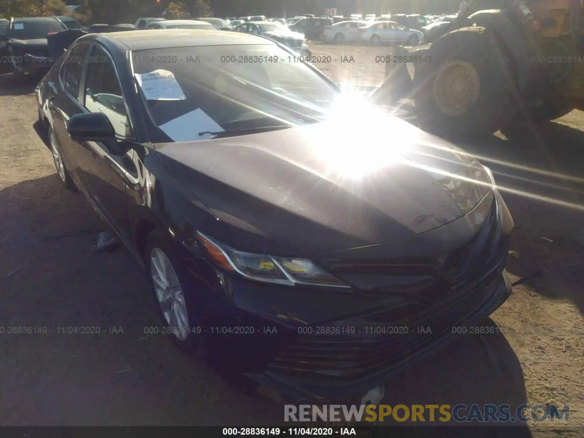 1 Photograph of a damaged car 4T1B11HK4KU775894 TOYOTA CAMRY 2019