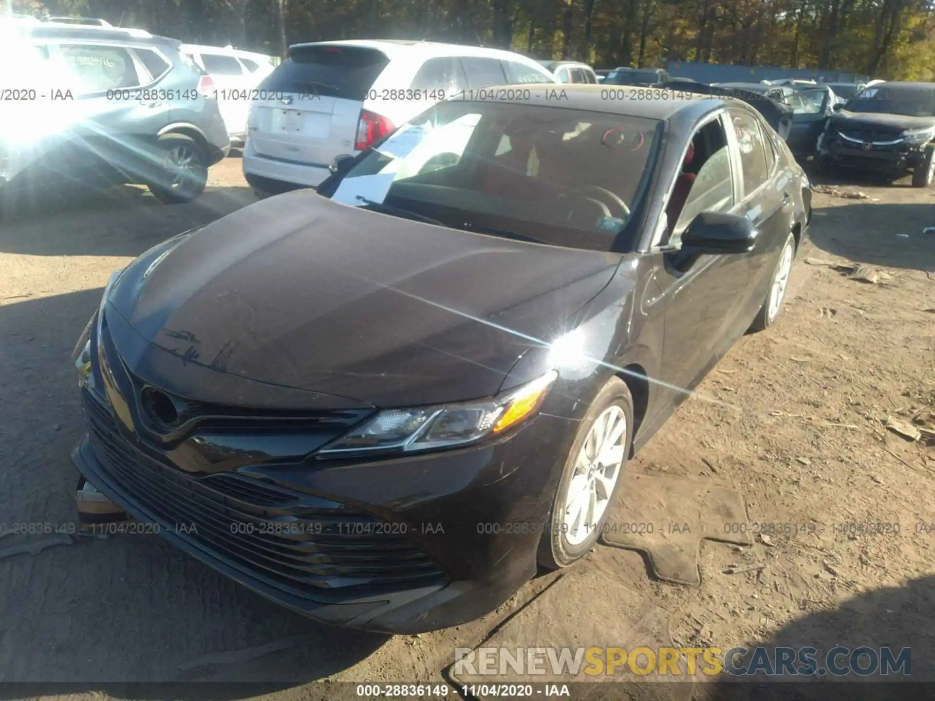 2 Photograph of a damaged car 4T1B11HK4KU775894 TOYOTA CAMRY 2019