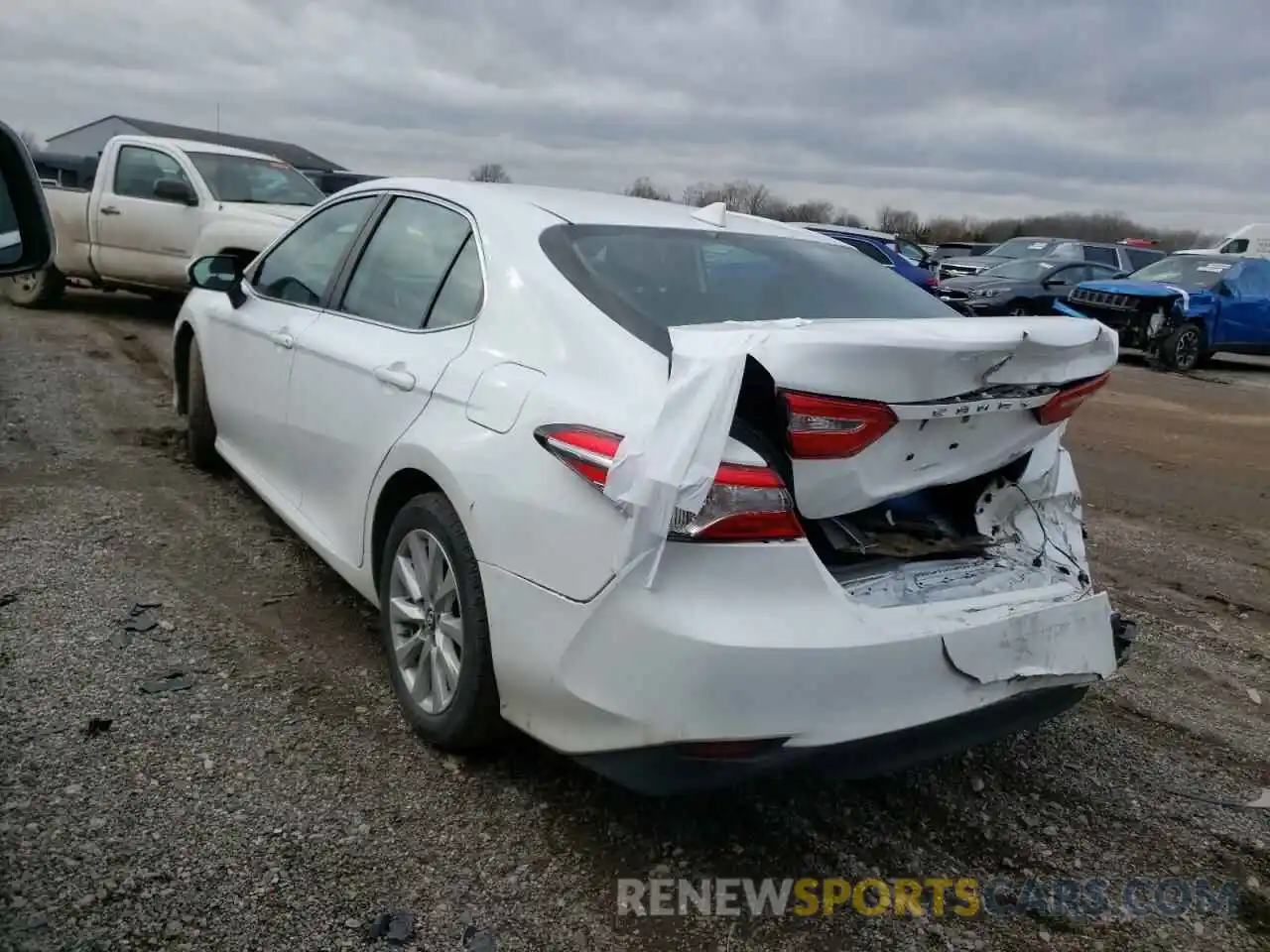 3 Photograph of a damaged car 4T1B11HK4KU776009 TOYOTA CAMRY 2019