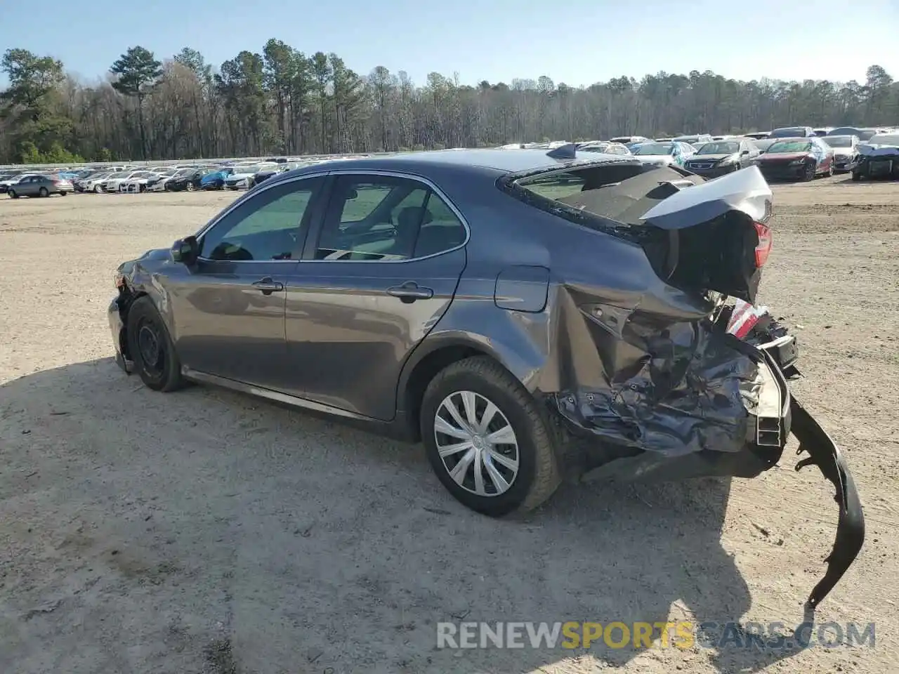 2 Photograph of a damaged car 4T1B11HK4KU776477 TOYOTA CAMRY 2019