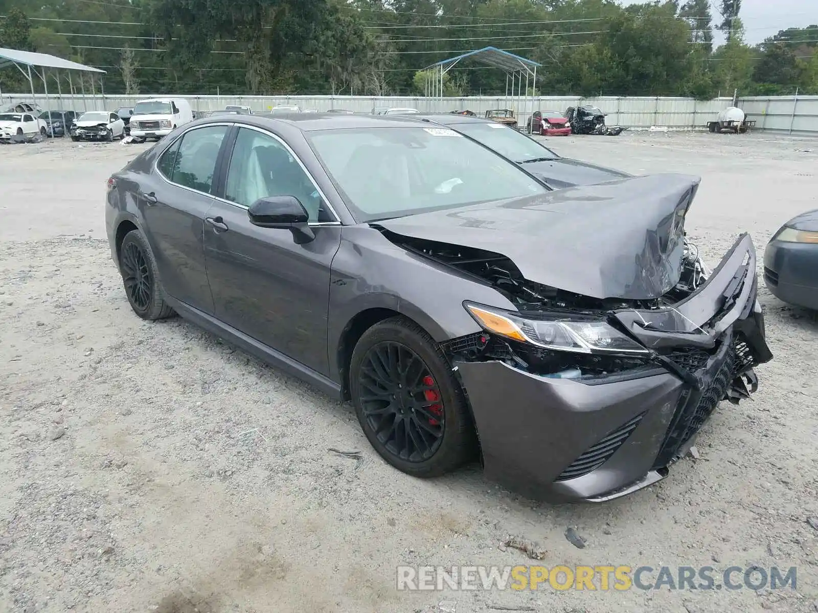 1 Photograph of a damaged car 4T1B11HK4KU776558 TOYOTA CAMRY 2019