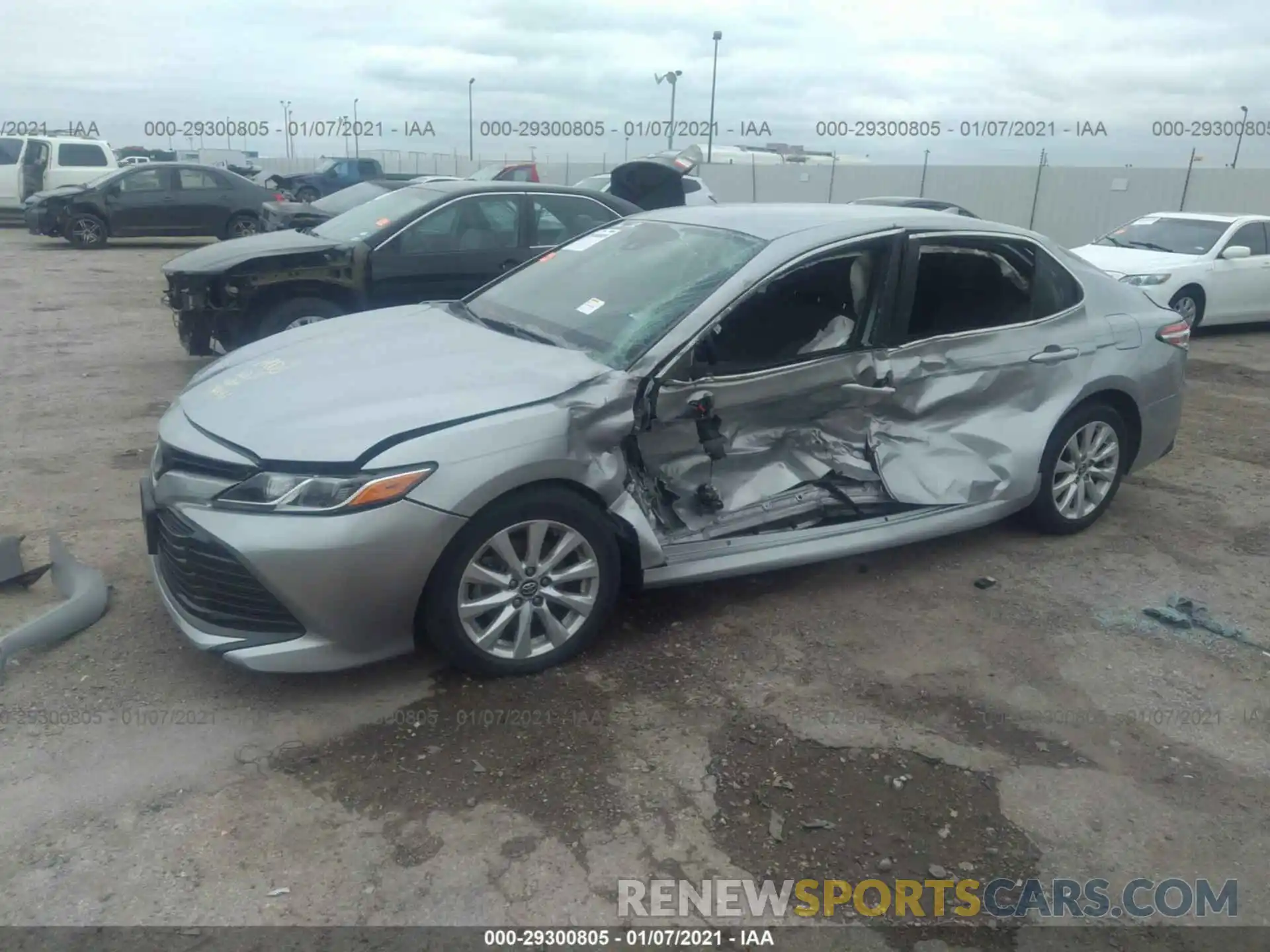 6 Photograph of a damaged car 4T1B11HK4KU776852 TOYOTA CAMRY 2019