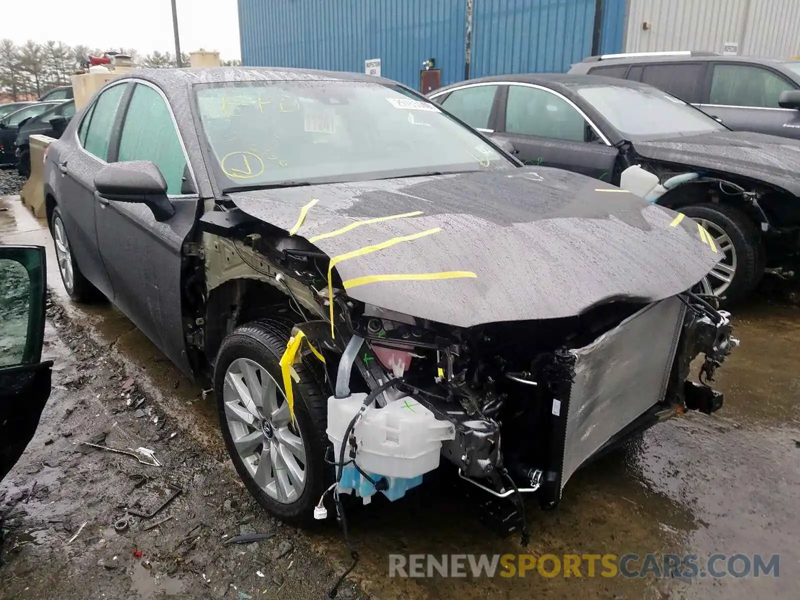 1 Photograph of a damaged car 4T1B11HK4KU778598 TOYOTA CAMRY 2019