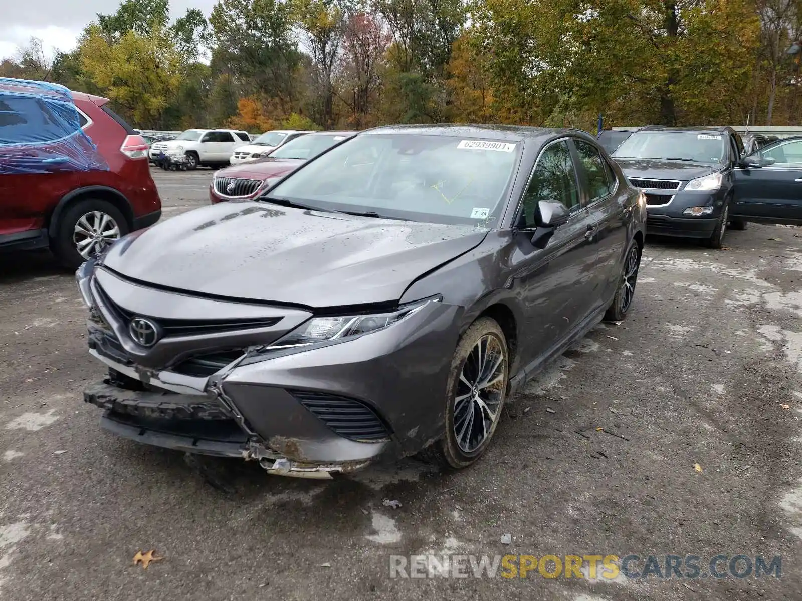 2 Photograph of a damaged car 4T1B11HK4KU778634 TOYOTA CAMRY 2019