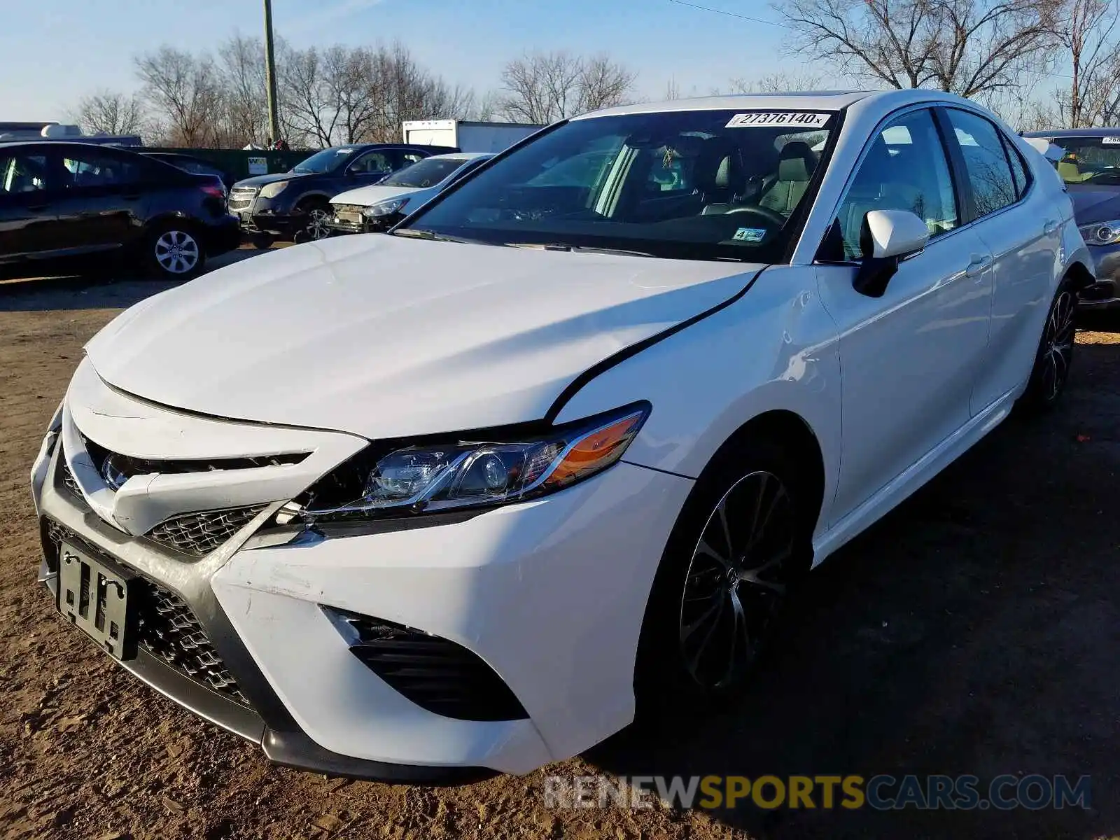 2 Photograph of a damaged car 4T1B11HK4KU778892 TOYOTA CAMRY 2019