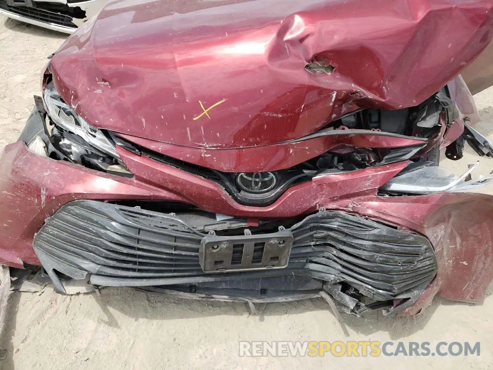 7 Photograph of a damaged car 4T1B11HK4KU778908 TOYOTA CAMRY 2019