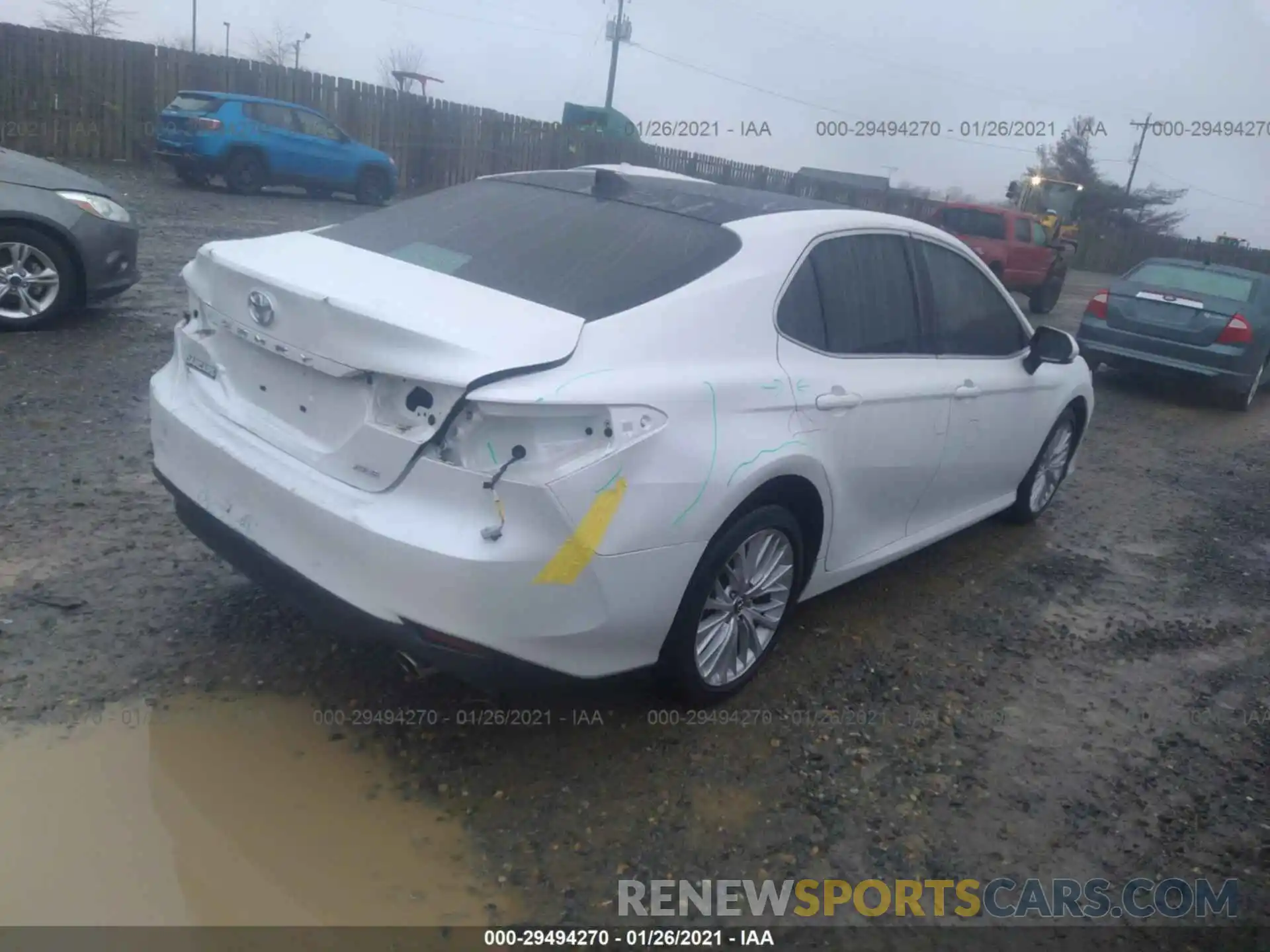 4 Photograph of a damaged car 4T1B11HK4KU779086 TOYOTA CAMRY 2019