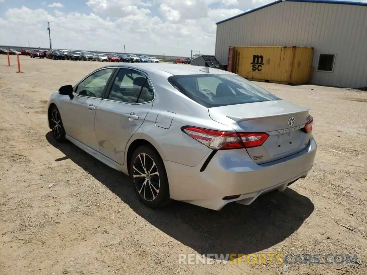 3 Photograph of a damaged car 4T1B11HK4KU779637 TOYOTA CAMRY 2019