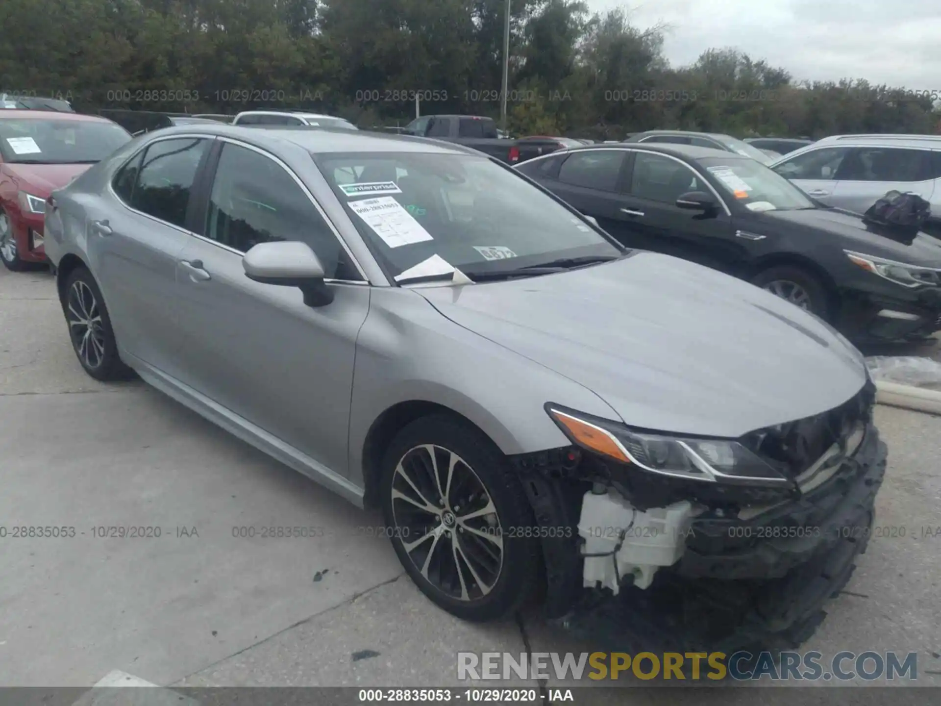 1 Photograph of a damaged car 4T1B11HK4KU783445 TOYOTA CAMRY 2019