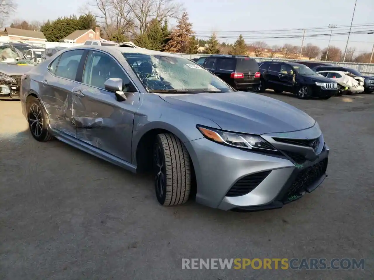 1 Photograph of a damaged car 4T1B11HK4KU785180 TOYOTA CAMRY 2019