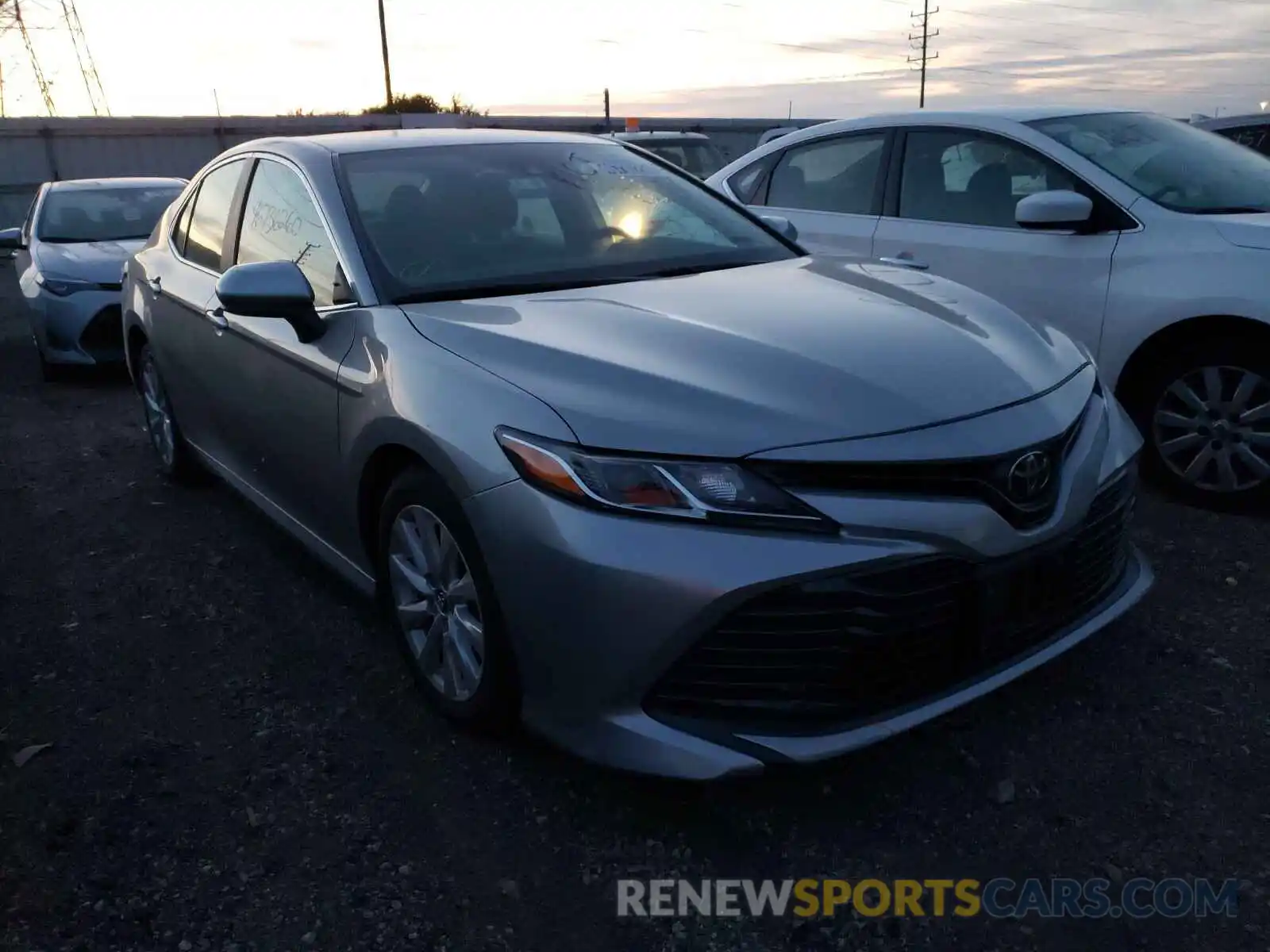 1 Photograph of a damaged car 4T1B11HK4KU786295 TOYOTA CAMRY 2019