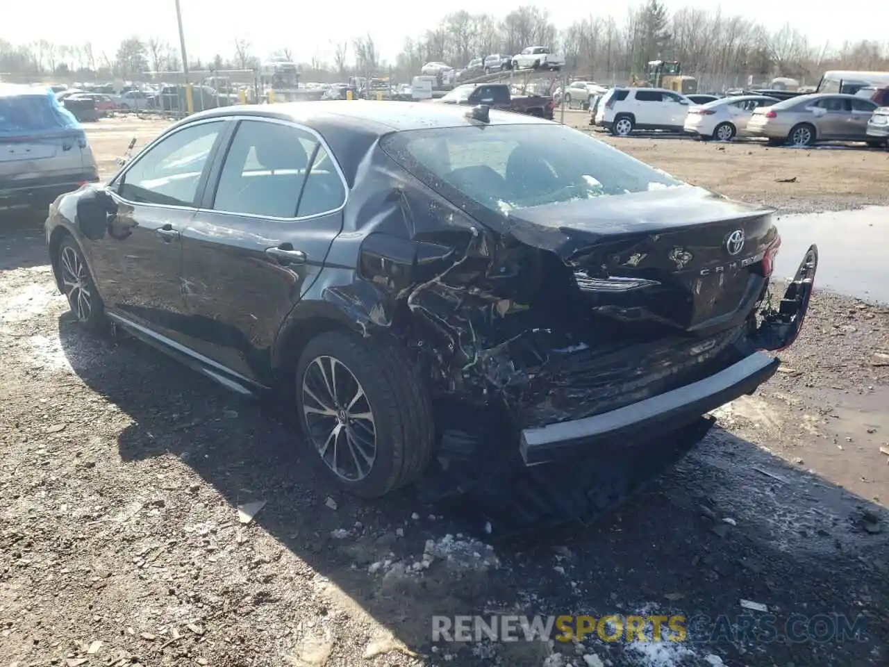 3 Photograph of a damaged car 4T1B11HK4KU786362 TOYOTA CAMRY 2019