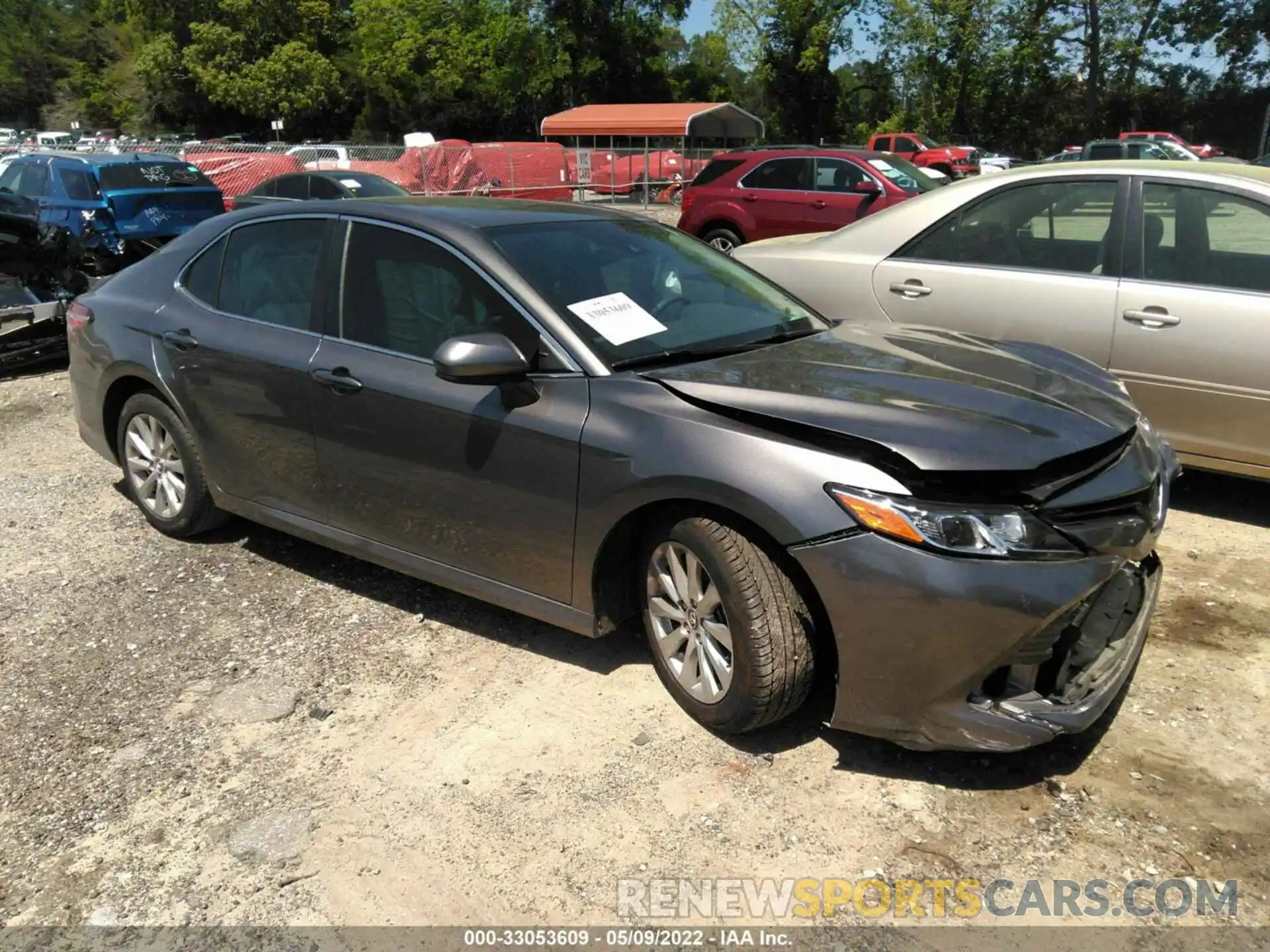 1 Photograph of a damaged car 4T1B11HK4KU787446 TOYOTA CAMRY 2019