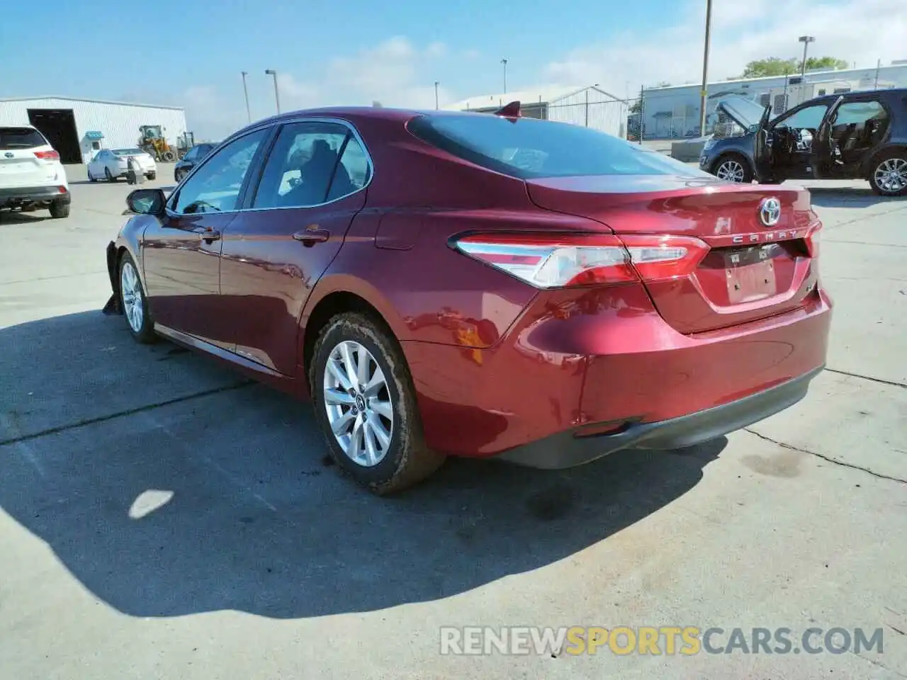 3 Photograph of a damaged car 4T1B11HK4KU787690 TOYOTA CAMRY 2019