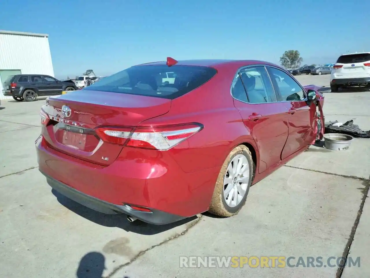 4 Photograph of a damaged car 4T1B11HK4KU787690 TOYOTA CAMRY 2019