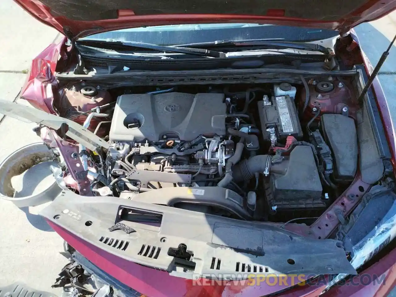 7 Photograph of a damaged car 4T1B11HK4KU787690 TOYOTA CAMRY 2019