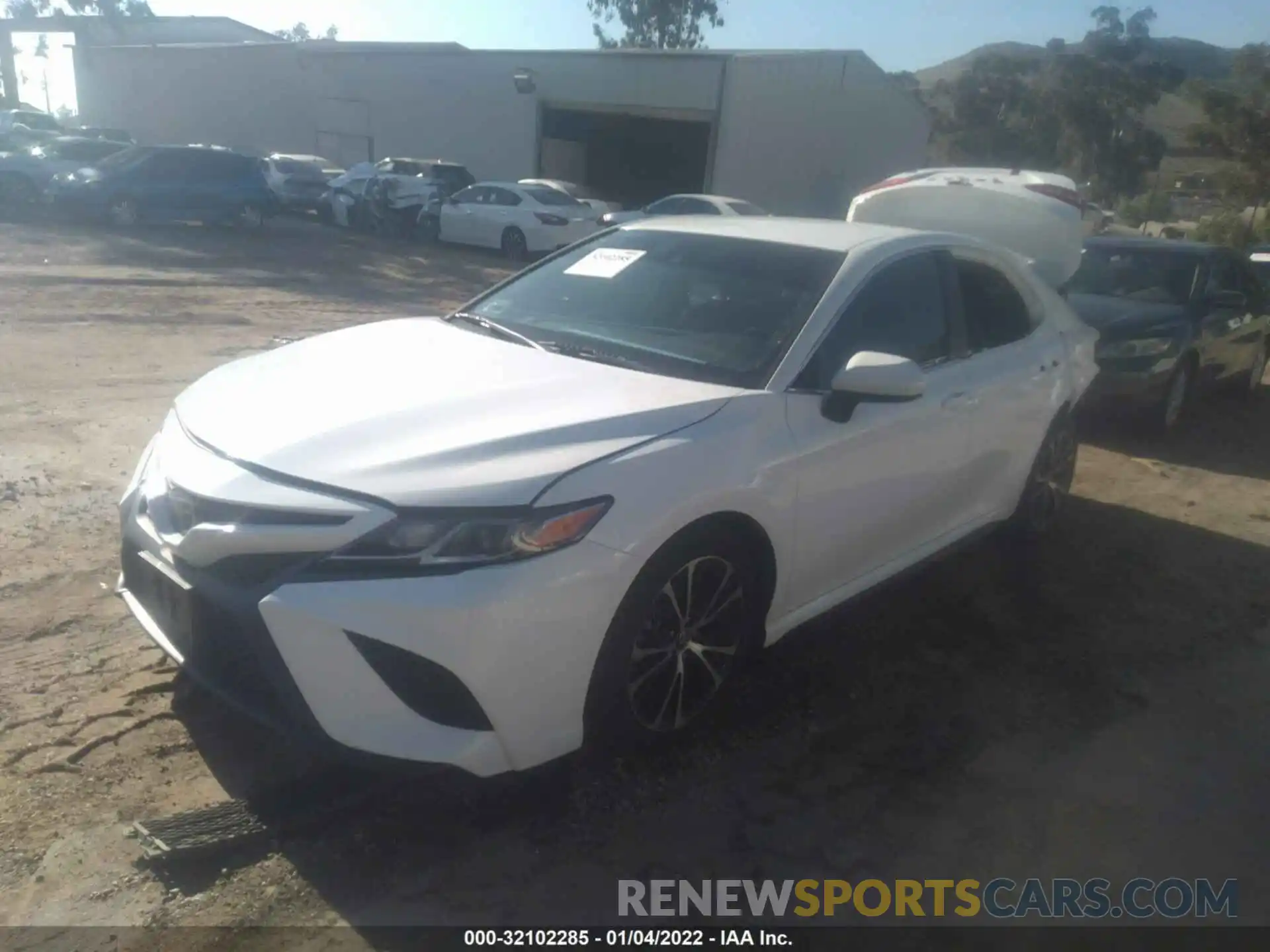 2 Photograph of a damaged car 4T1B11HK4KU788418 TOYOTA CAMRY 2019