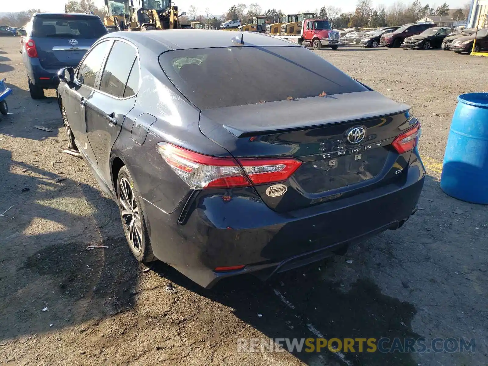 3 Photograph of a damaged car 4T1B11HK4KU788807 TOYOTA CAMRY 2019