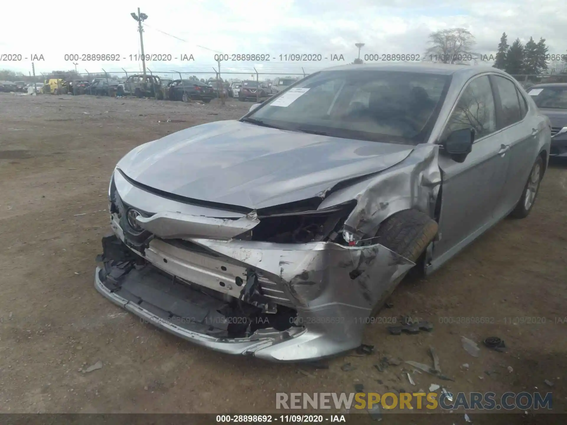 6 Photograph of a damaged car 4T1B11HK4KU789746 TOYOTA CAMRY 2019